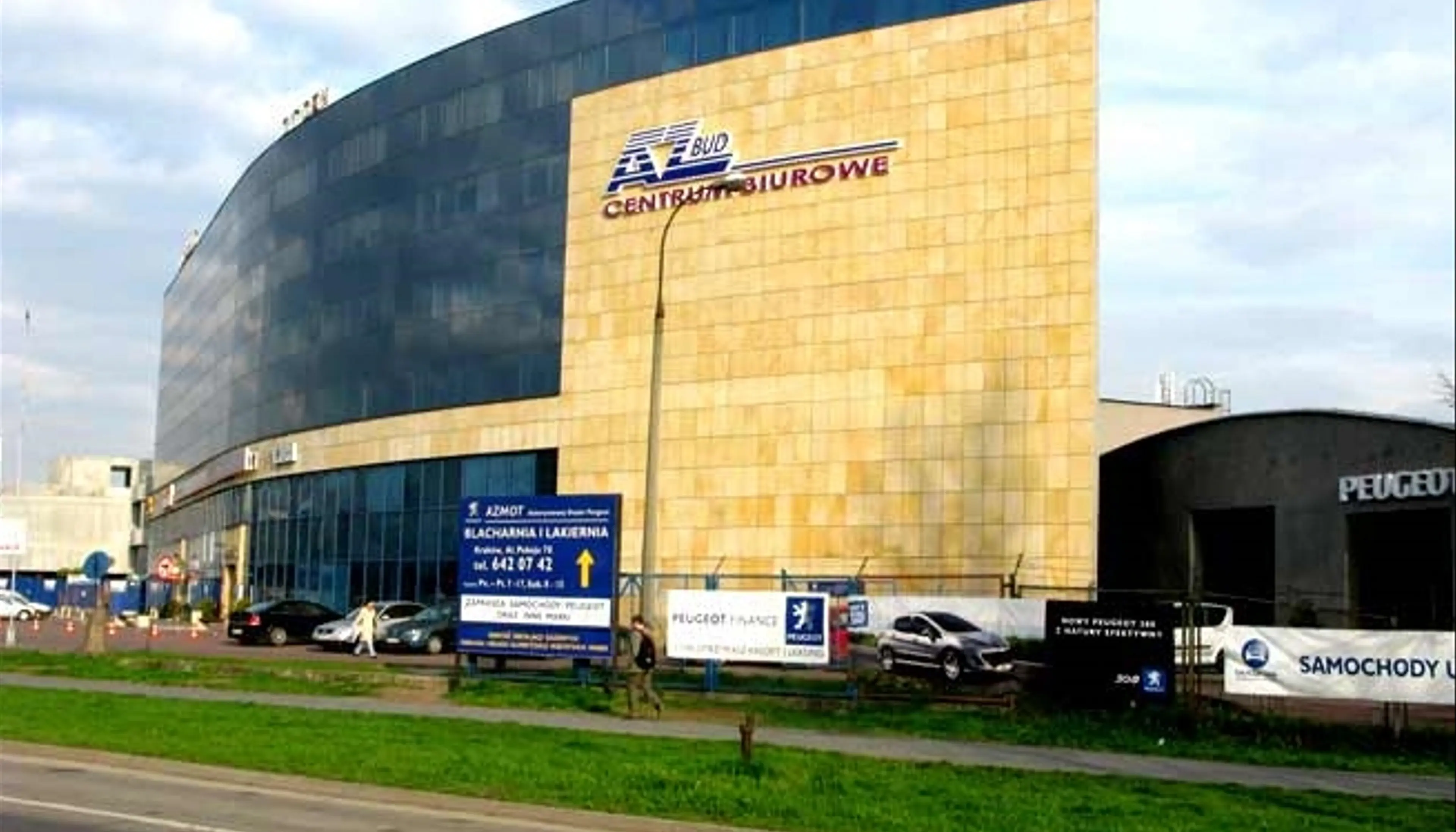 Centrum Biurowe Azbud, Aleja Pokoju 78, Kraków, Północny Wschód