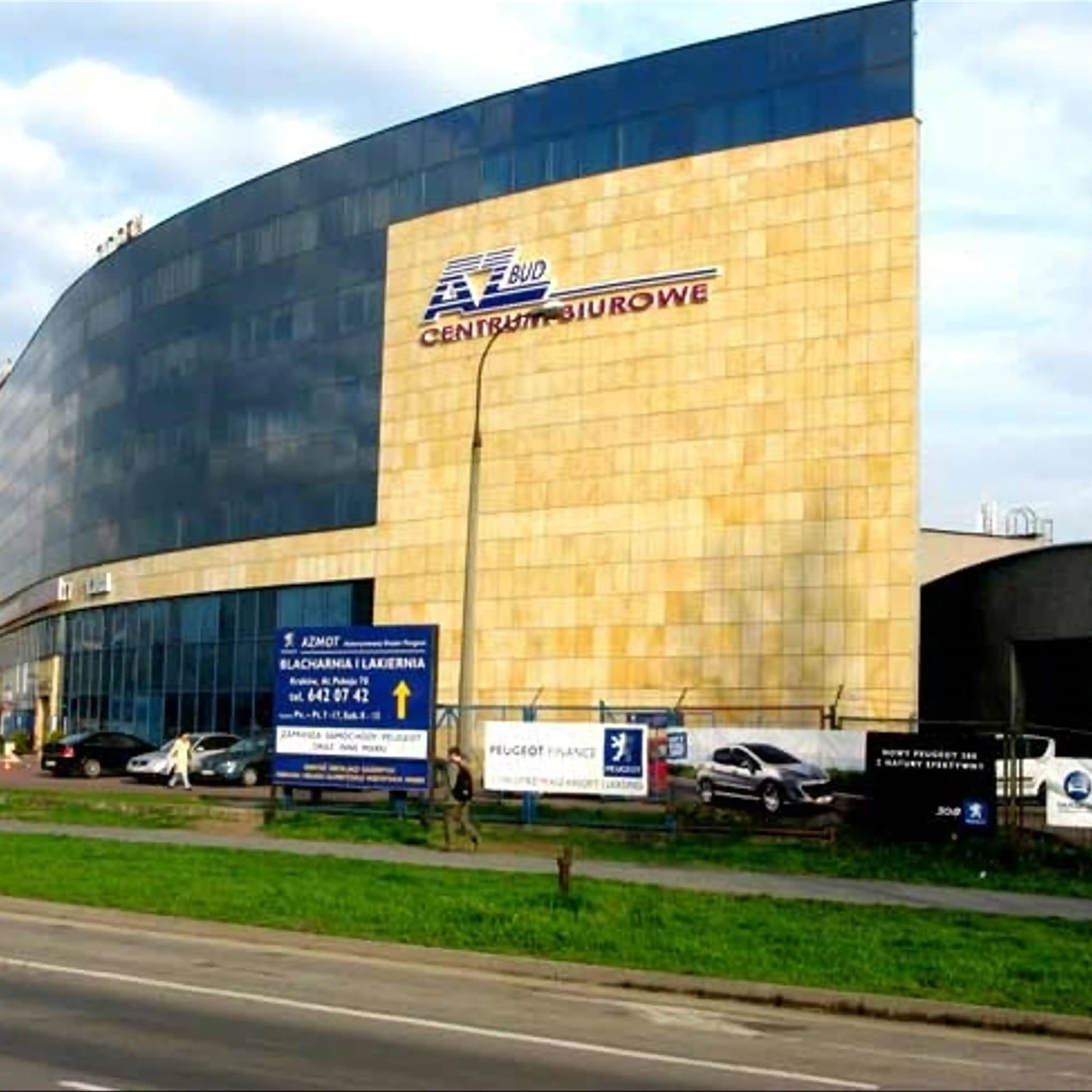 Centrum Biurowe Azbud, Aleja Pokoju 78, Kraków, Północny Wschód