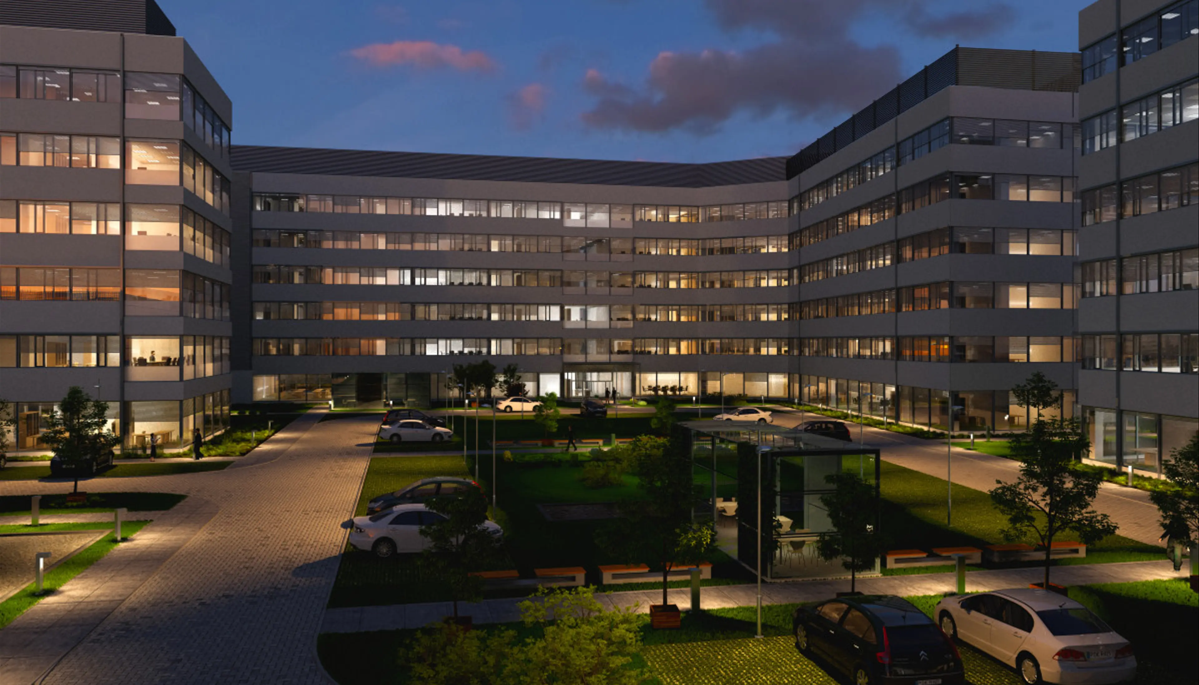 Business Garden Poznań - Budynek 1, Kolorowa 6, Poznan, Grunwald