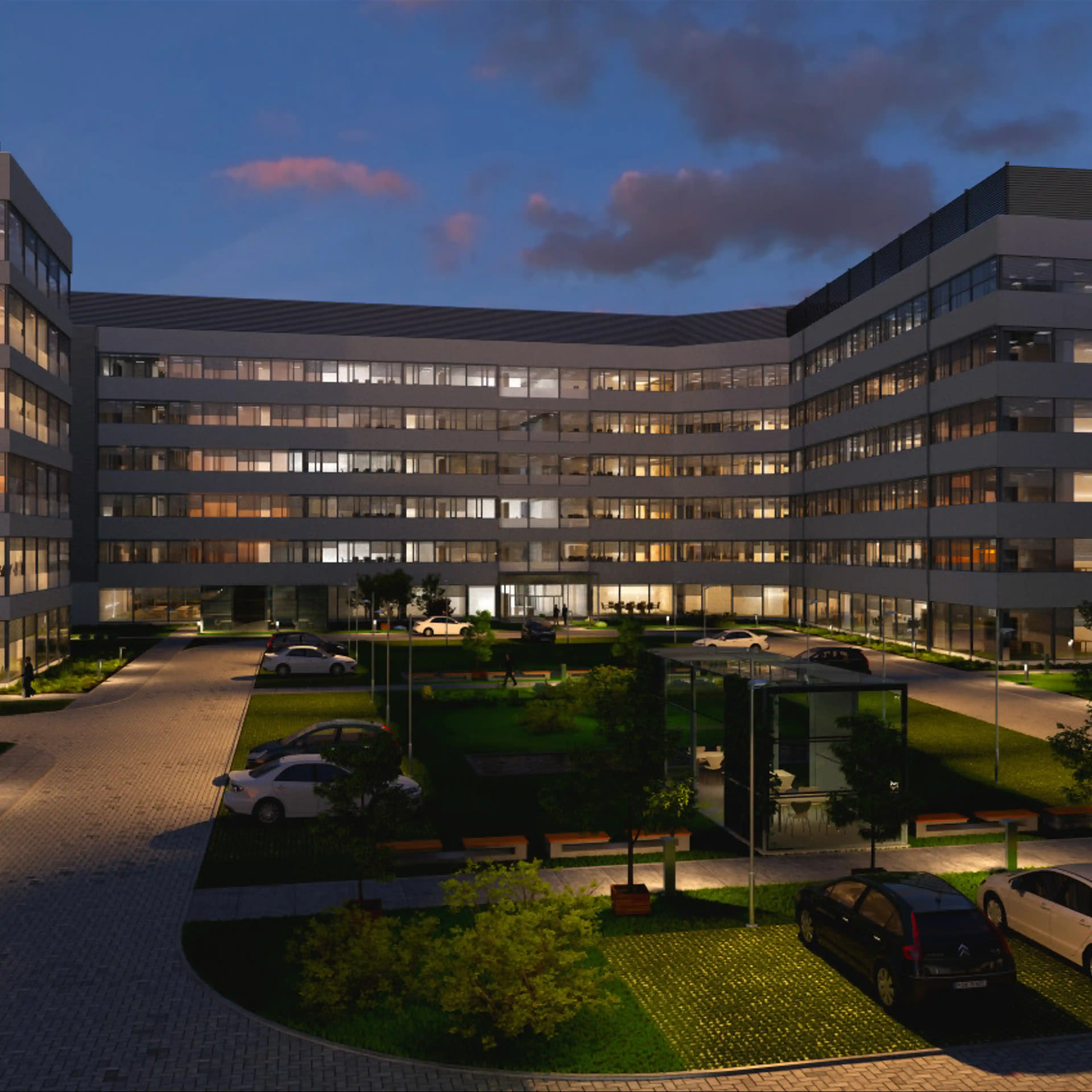 Business Garden Poznań - Budynek 1, Kolorowa 6, Poznań, Grunwald