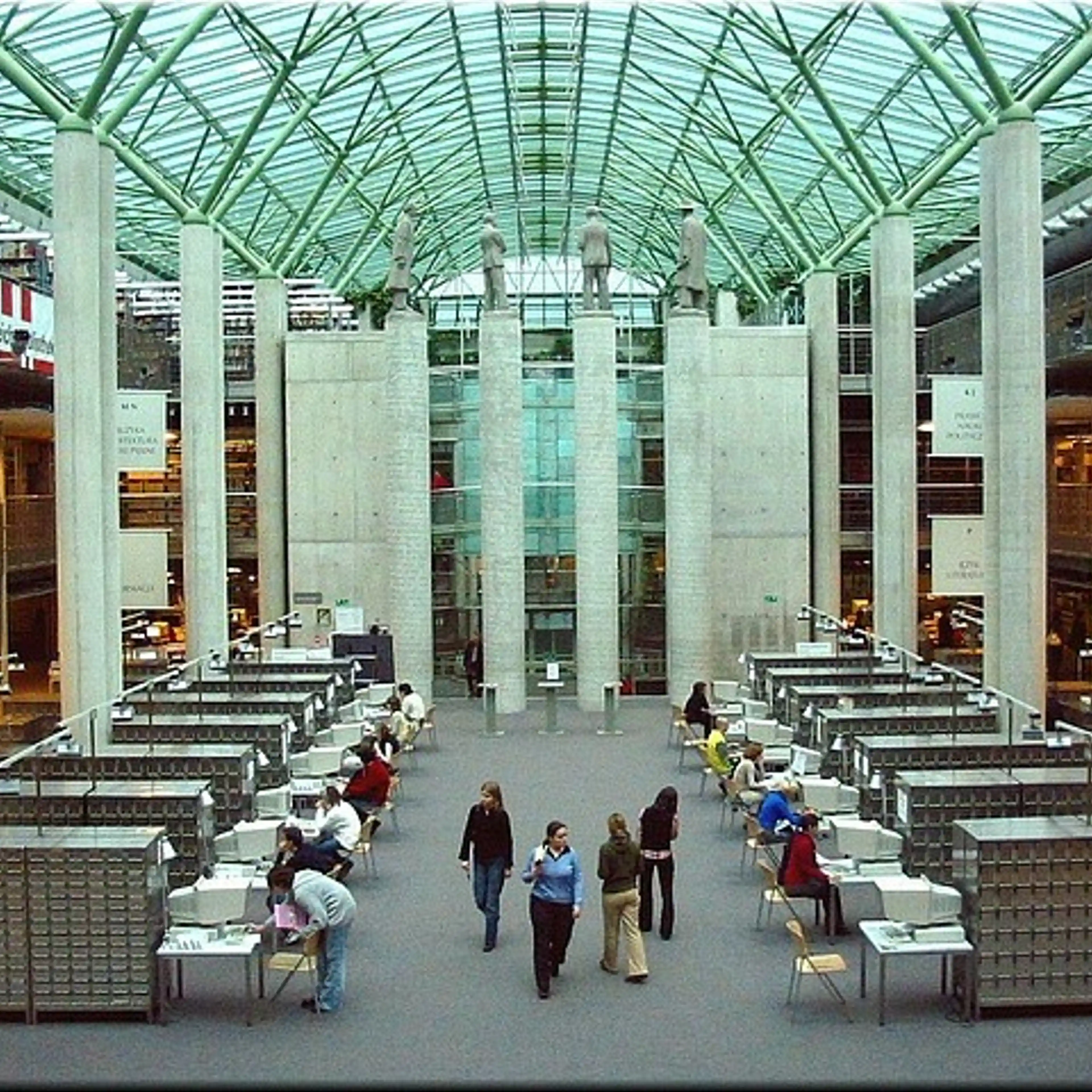 BUW Biblioteka Uniwersytetu Warszawskiego, Dobra 56/66, Warszawa, Centrum