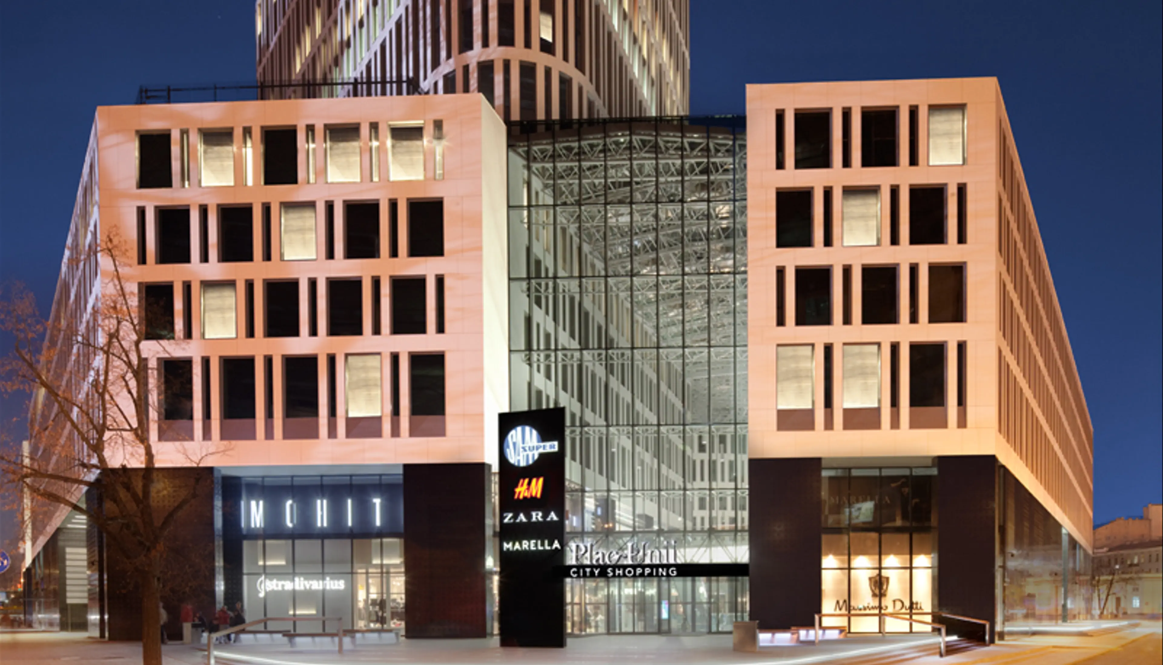 Plac Unii, Puławska 2, Warszawa, Centrum