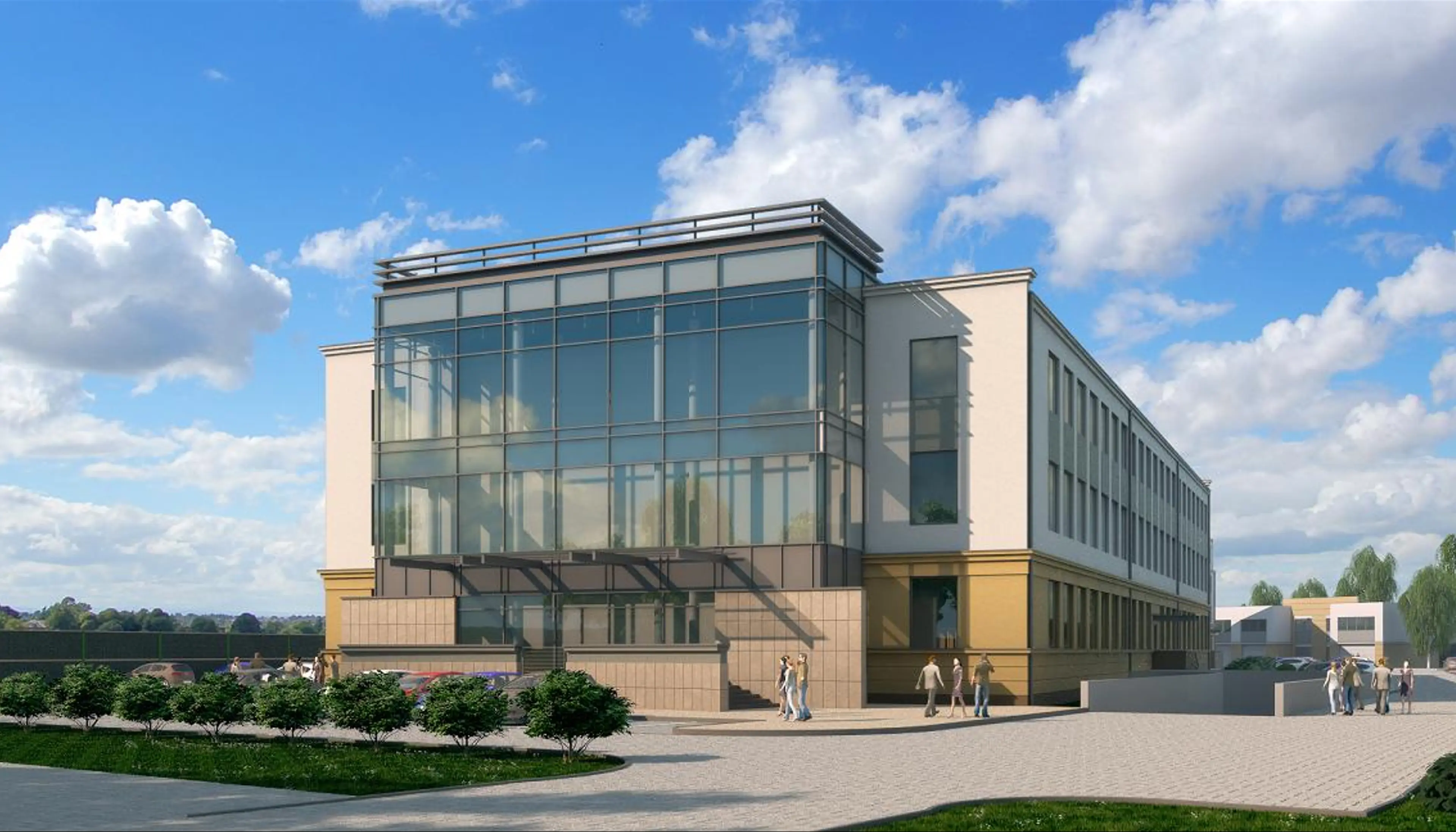 Centrum Biurowe Podwale, Małachowskiego 10, Poznań, Nowe Miasto
