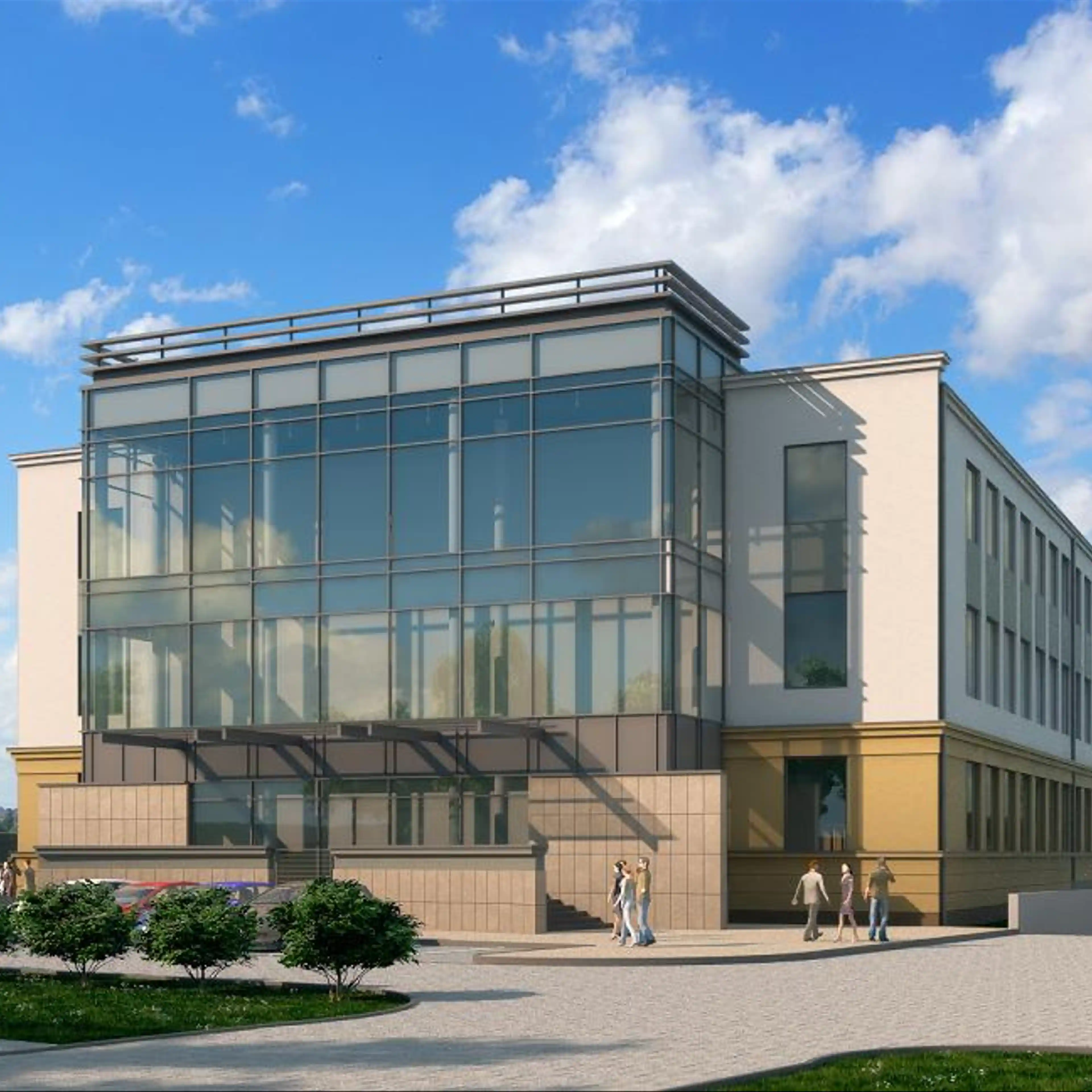 Centrum Biurowe Podwale, Małachowskiego 10, Poznań, Nowe Miasto