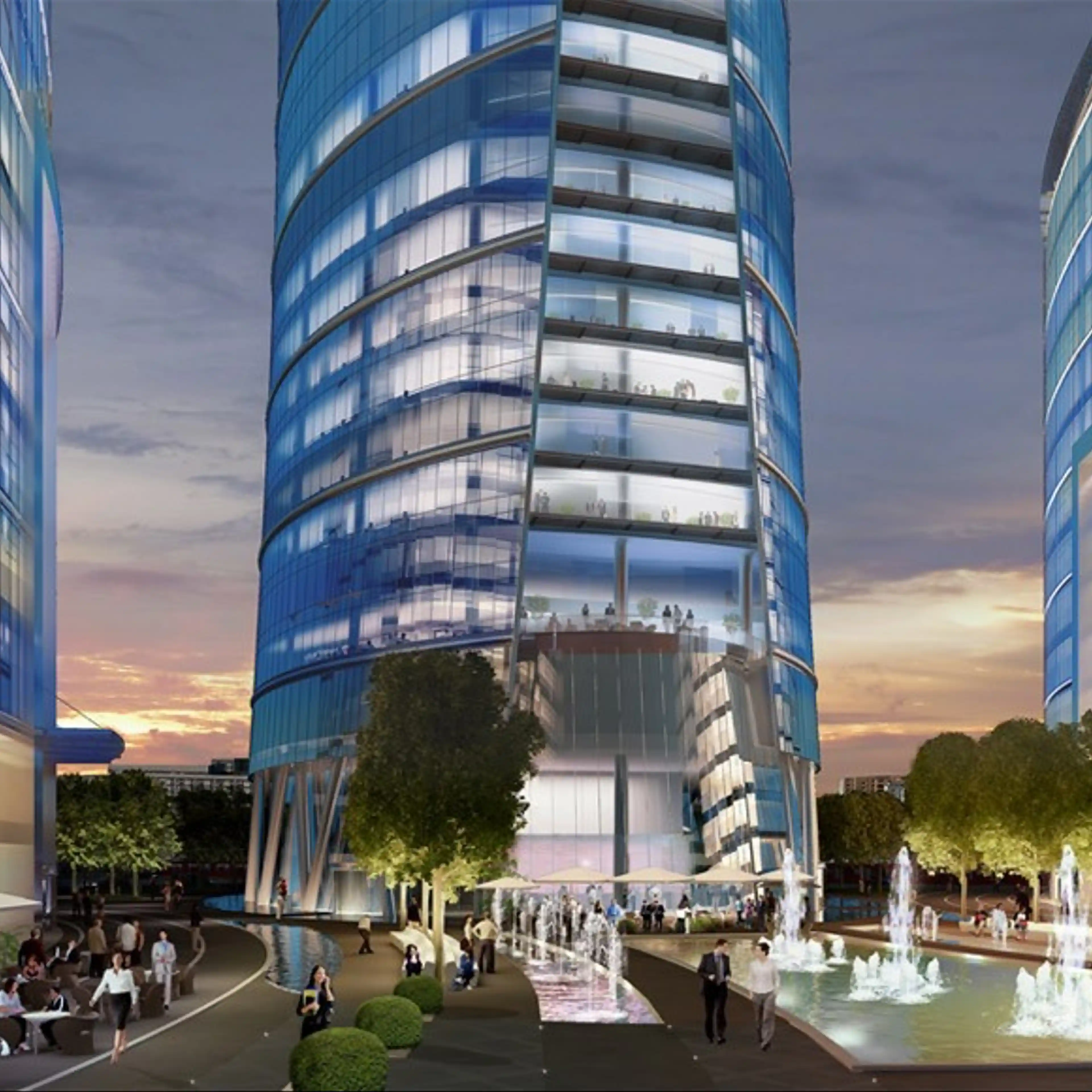 myhive Warsaw Spire Budynek A - Wieża, Europejski 1, Warsaw, Wola