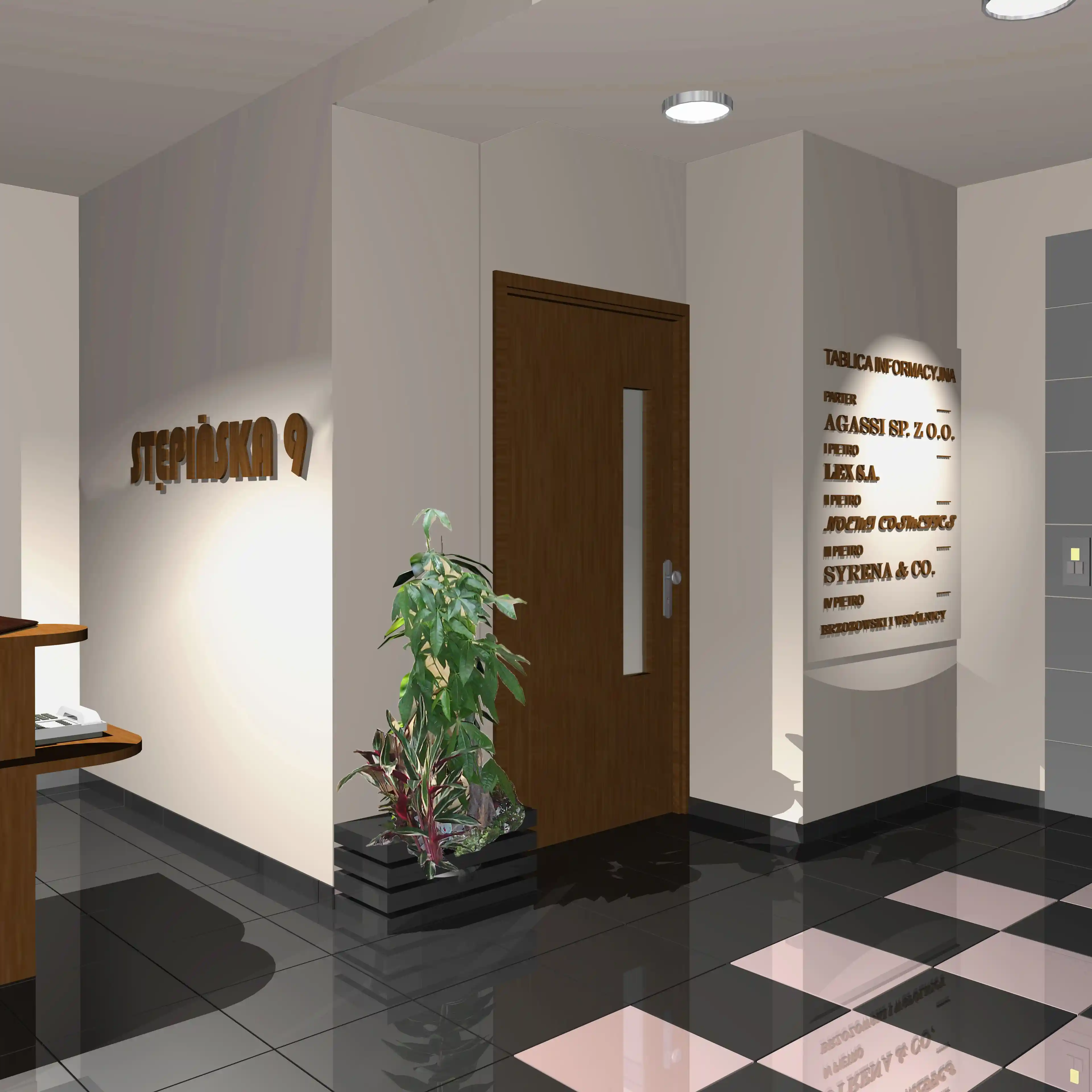 Stępińska 9, Stępińska 9, Warszawa, Mokotów