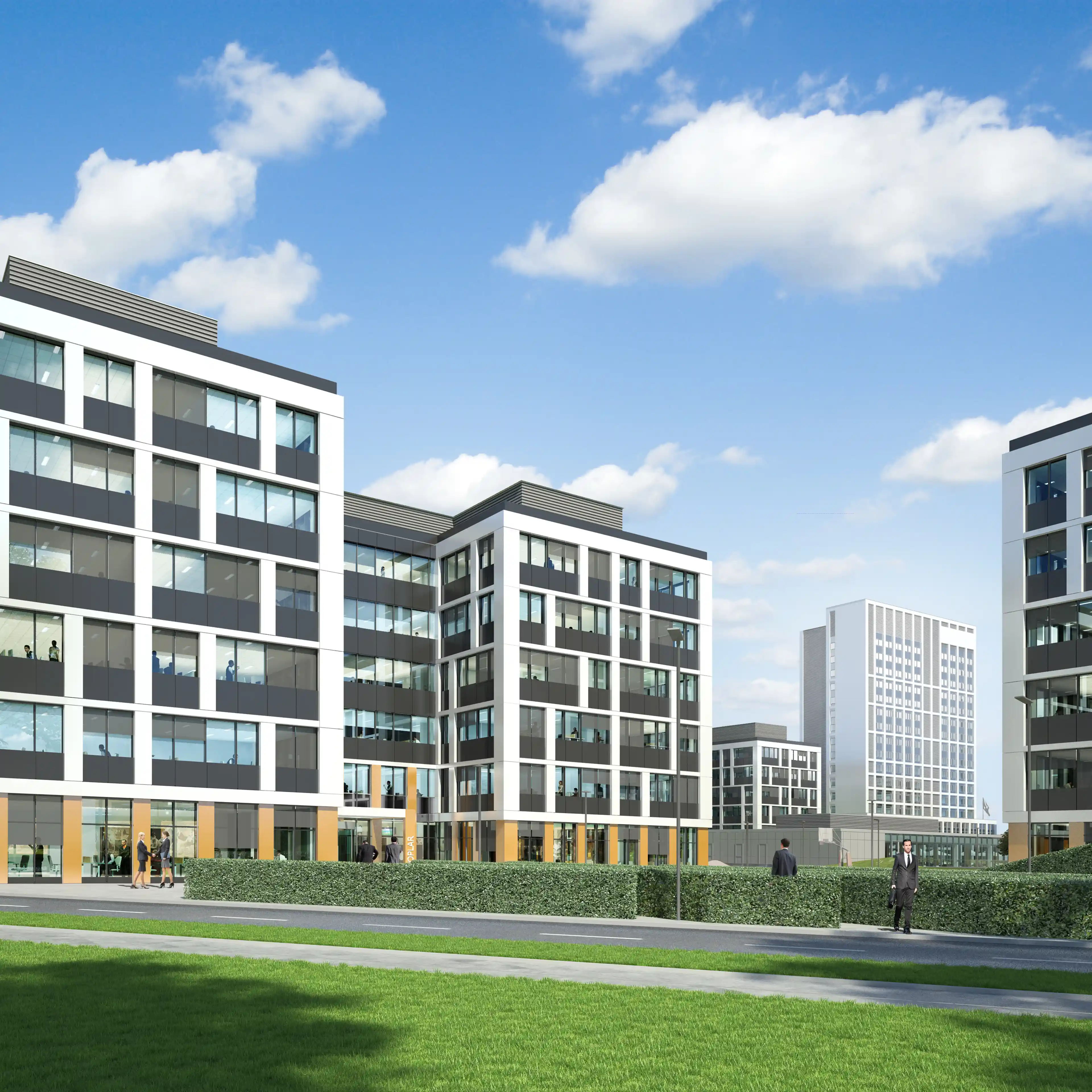 Business Garden Wrocław, , Wrocław, Fabryczna