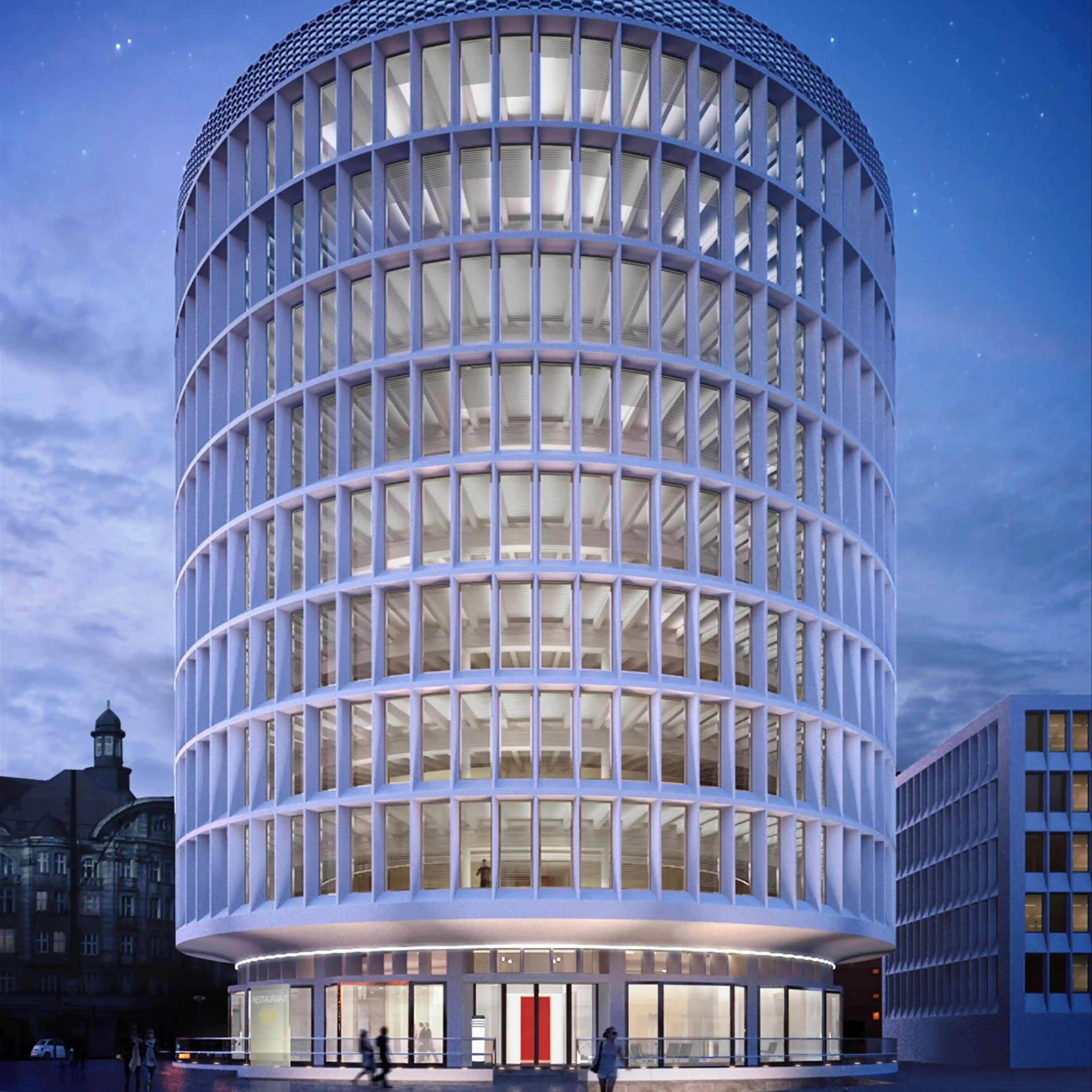 Okrąglak, Mielżyńskiego 14, Poznań, Centrum