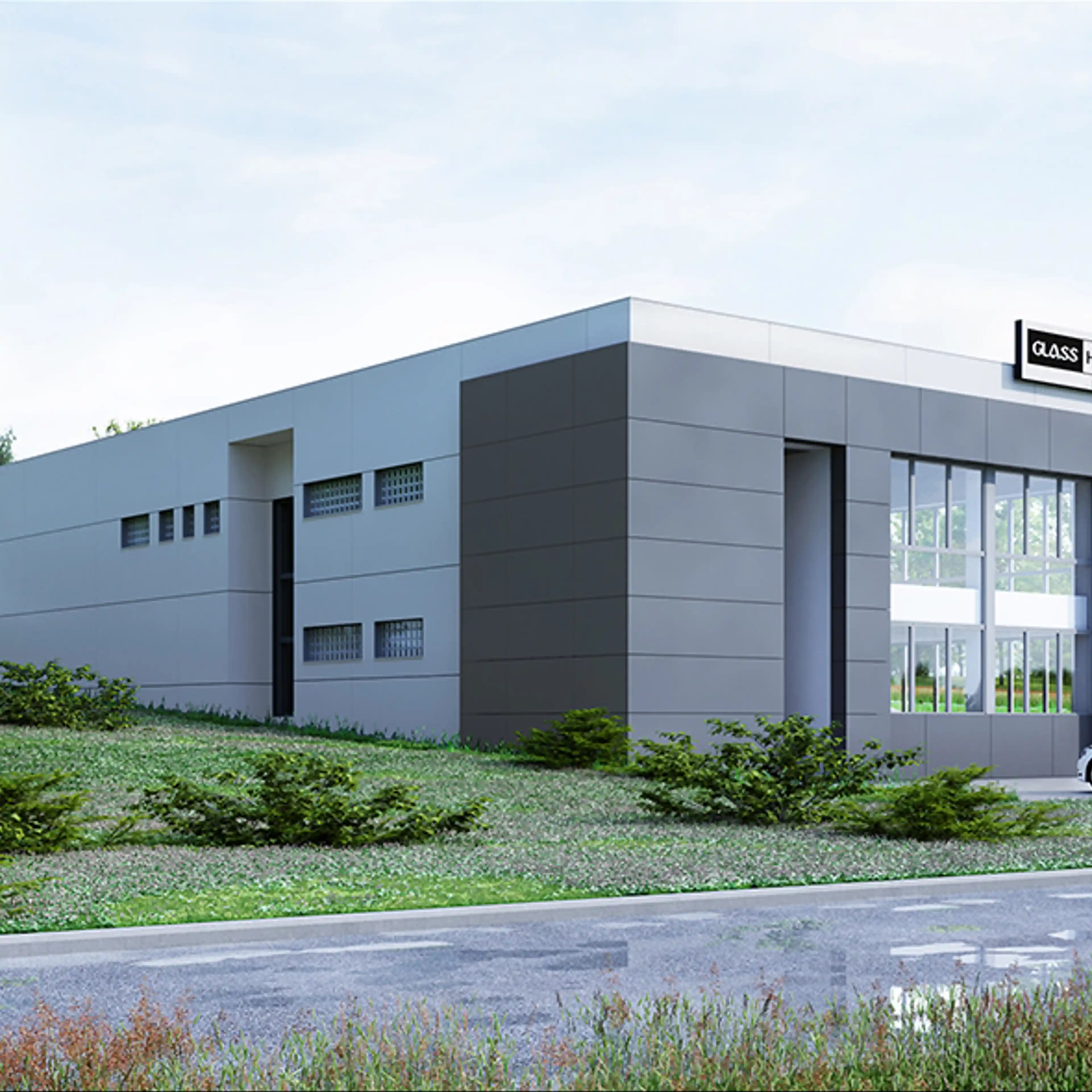 Glass House, Brzozowy Zagajnik, Kraków, Południe