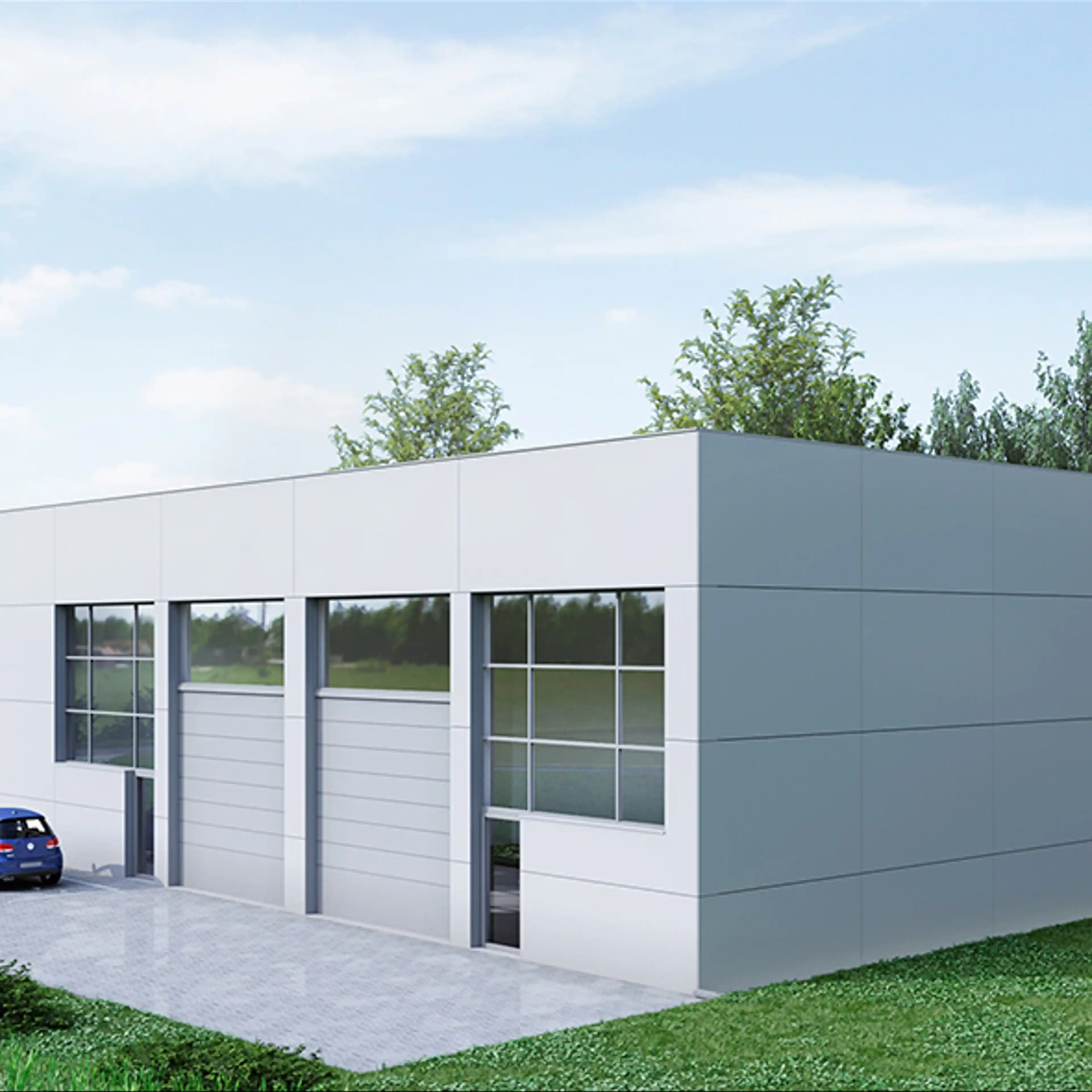 Glass House, Brzozowy Zagajnik, Kraków, Południe