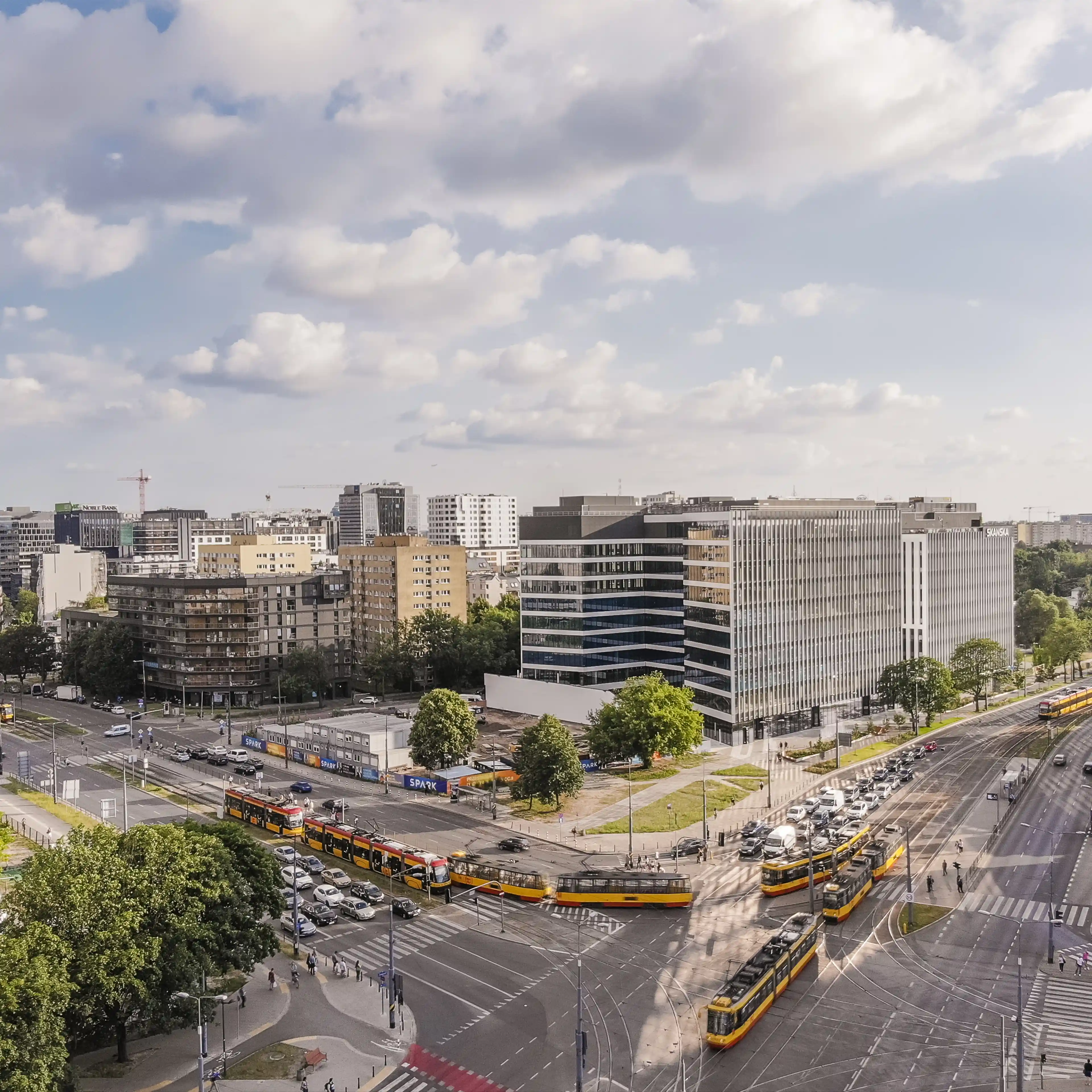 Spark budynek B, Solidarności 171-173, Warsaw, Wola