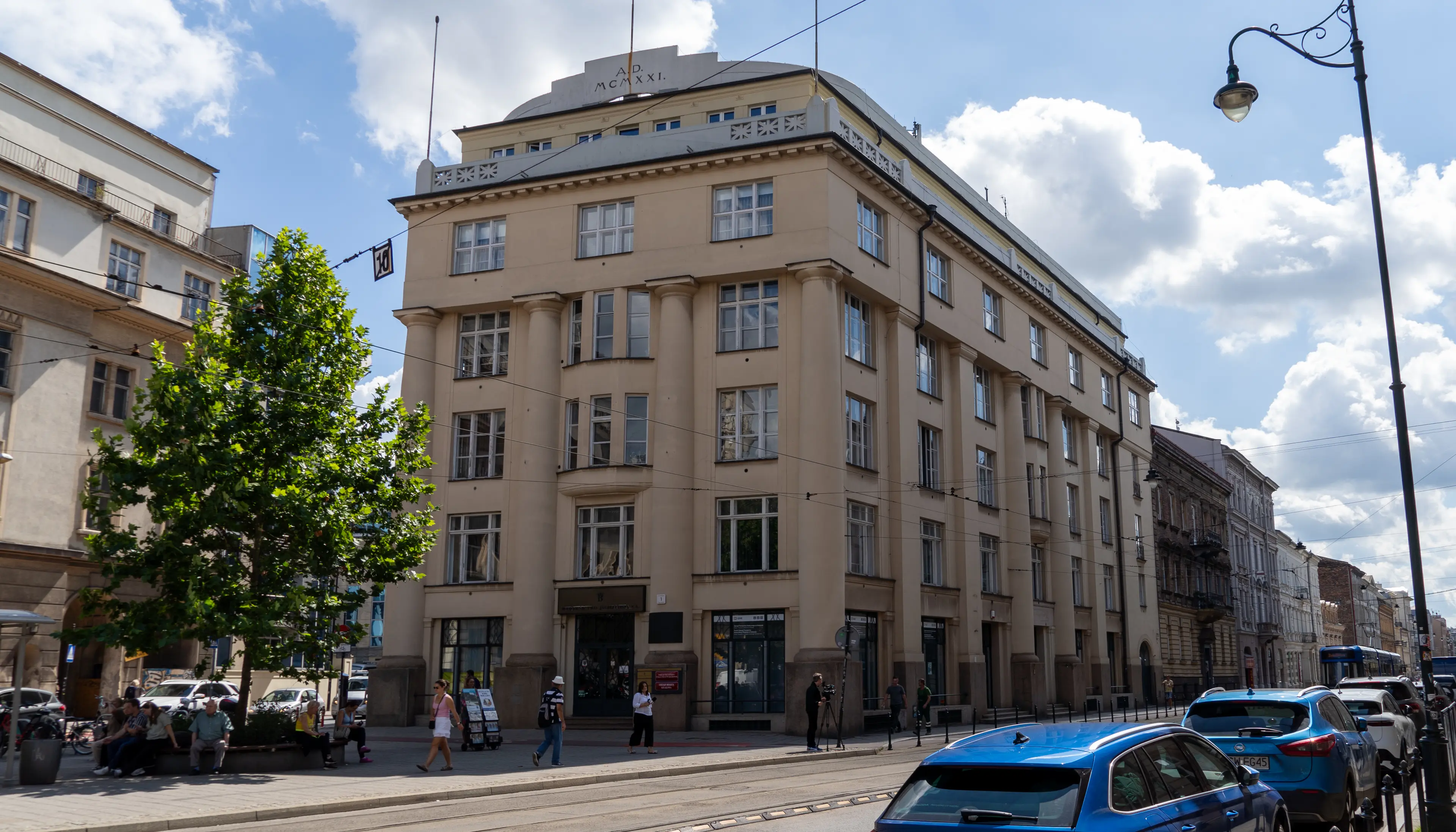 Pałac Prasy / Krążownik Wielopole, Wielopole 1, Kraków, Śródmieście