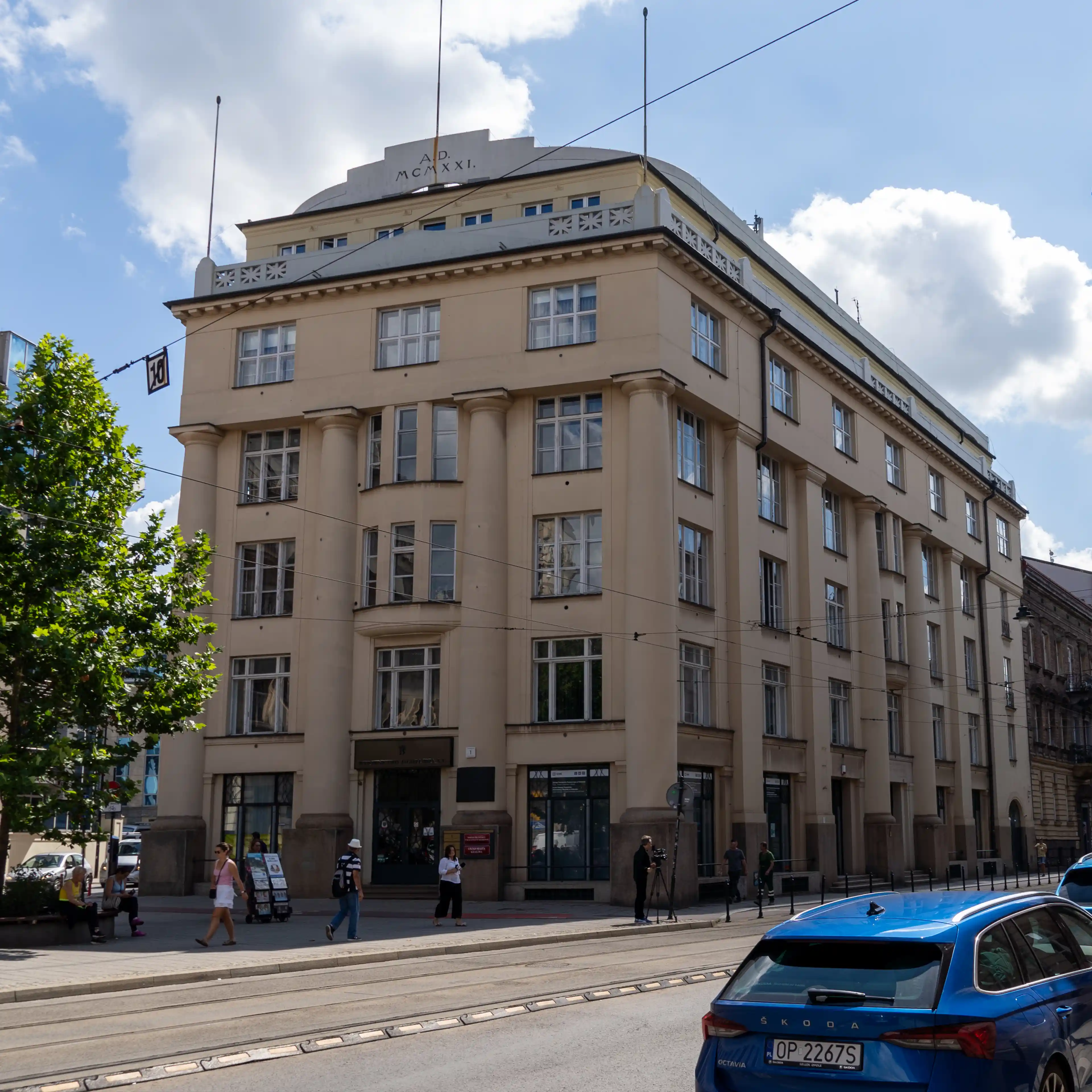 Pałac Prasy / Krążownik Wielopole, Wielopole 1, Kraków, Śródmieście