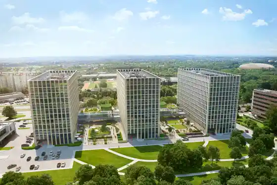 Podium Park C, Jana Pawła II 43, Krakow, Północny Wschód