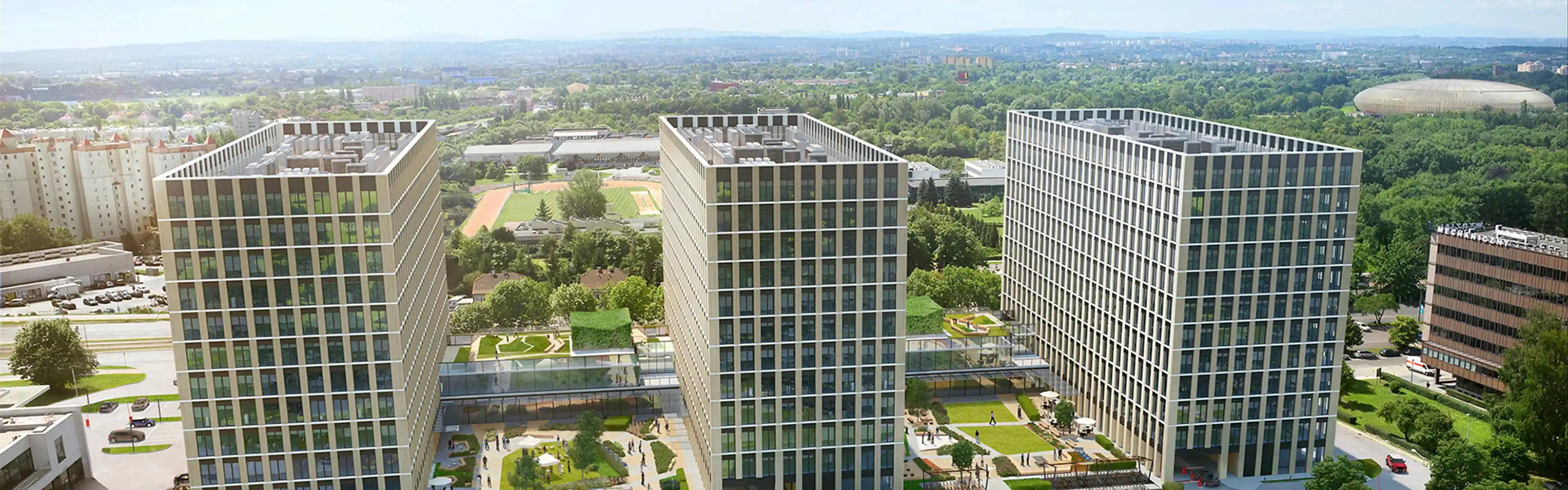 Krakowski kompleks Podium Park w pełni skomercjalizowany
