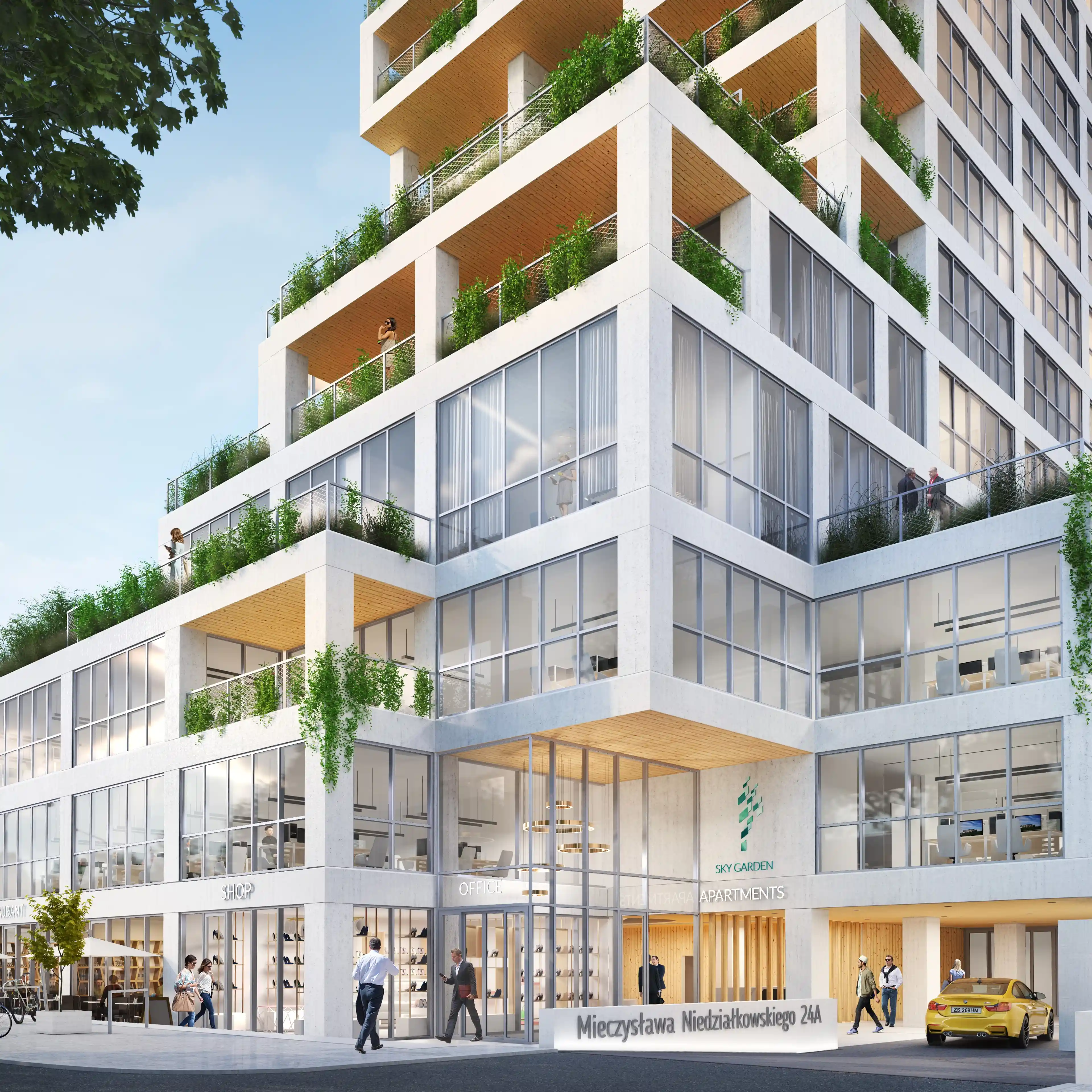 Sky Garden, Niedziałkowskiego 24, Szczecin, Śródmieście