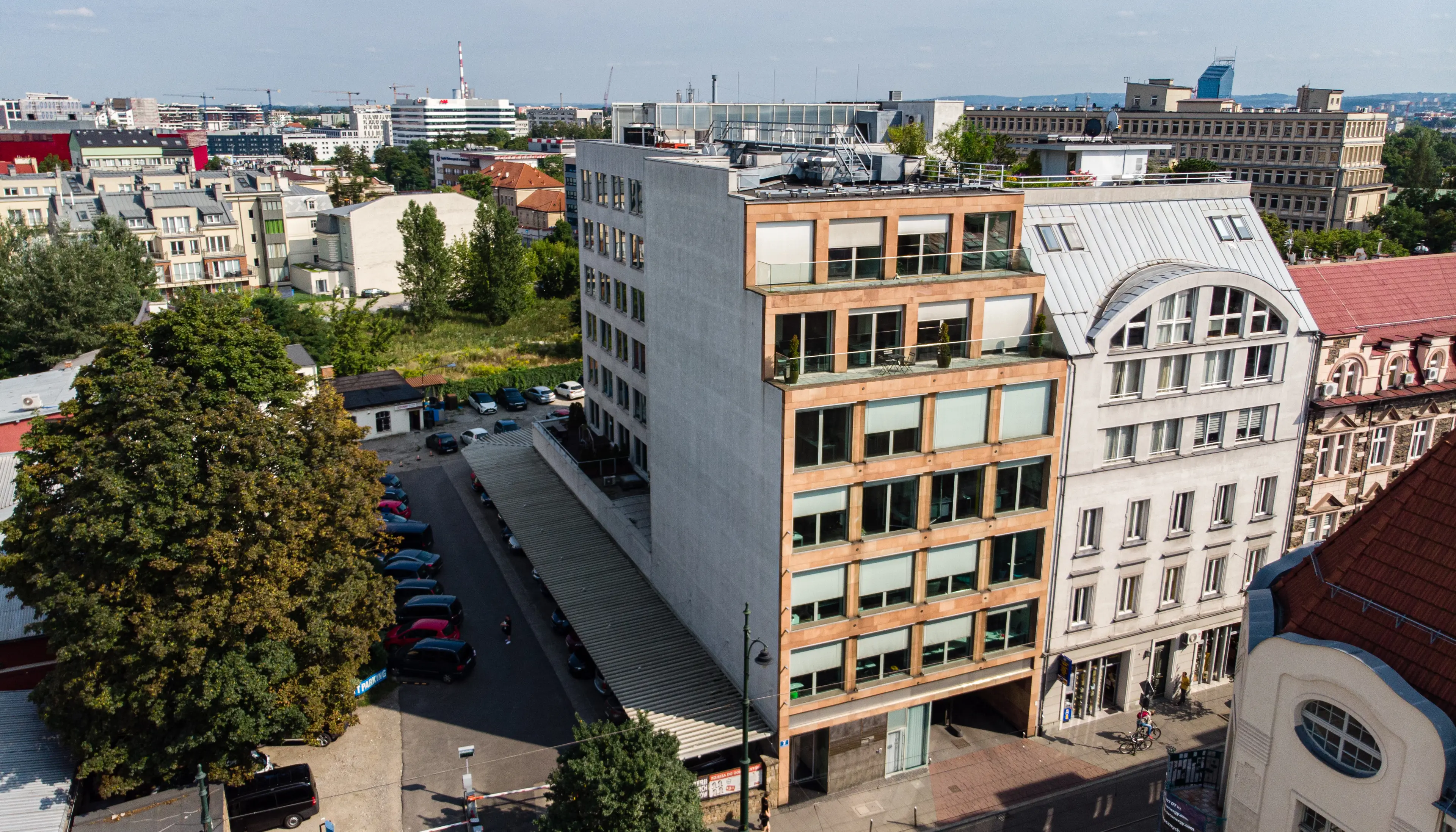 Nowa Kamienica, Rakowicka 7, Krakow, Śródmieście