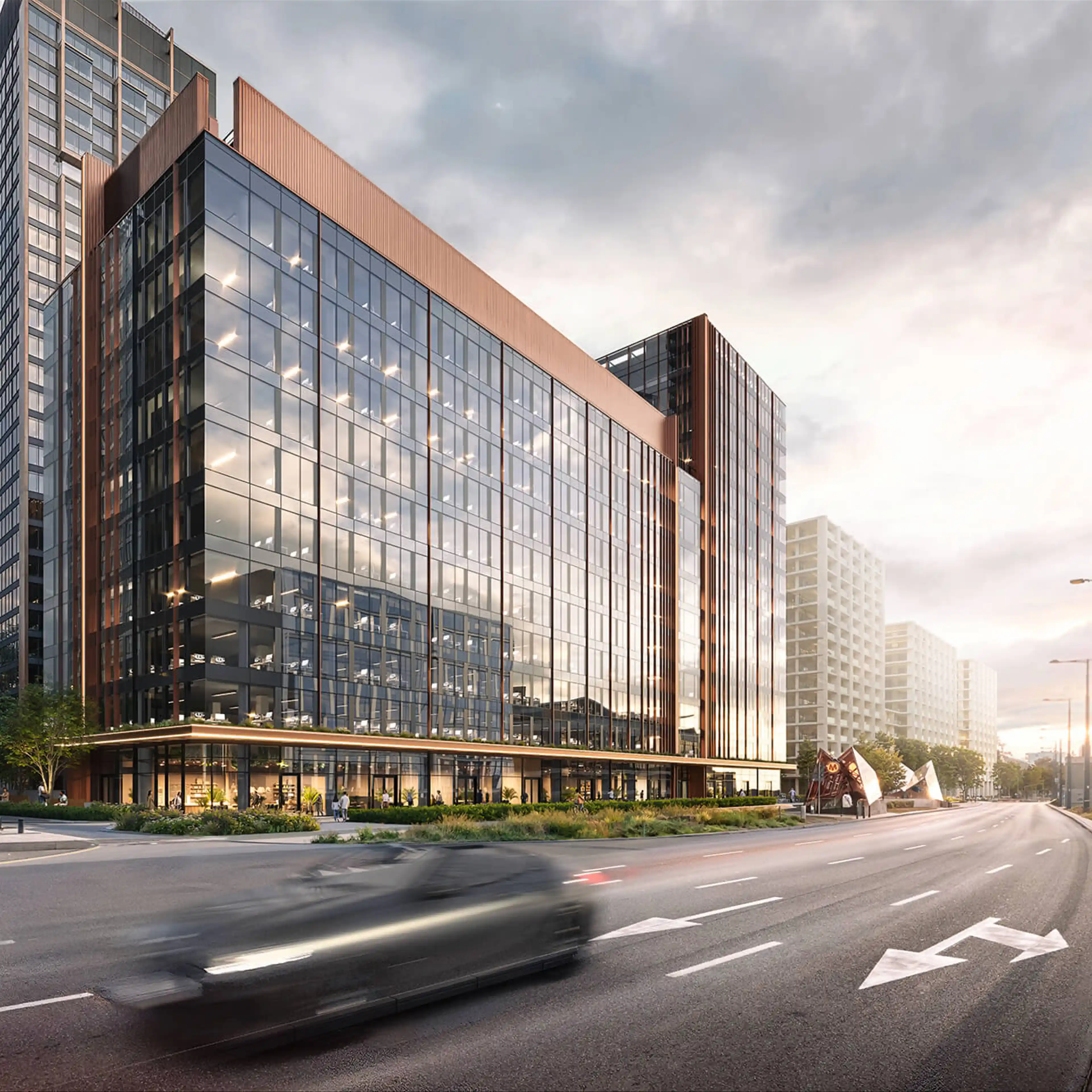 LightON, Prosta 69, Warszawa, Wola