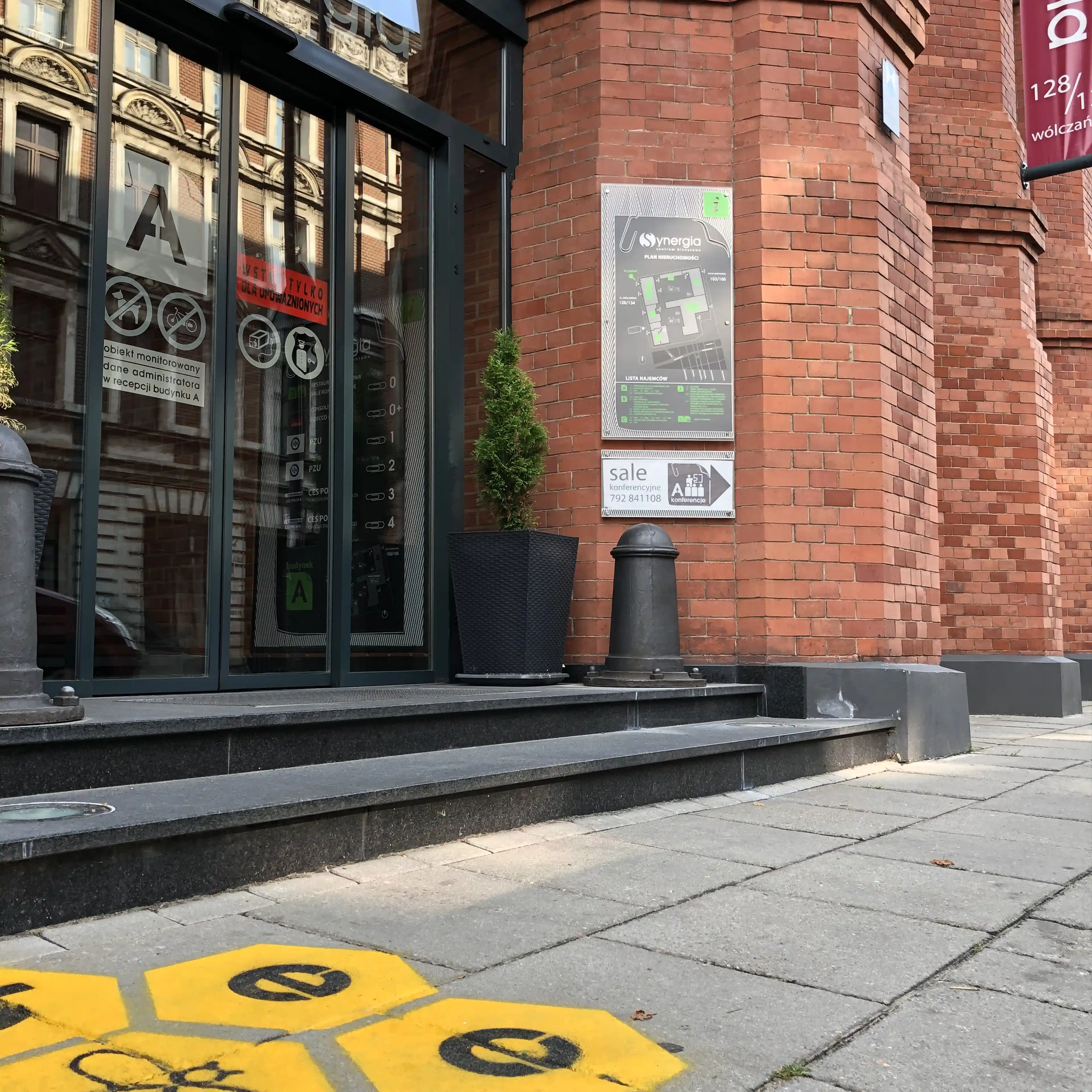 Centrum Biznesowe Synergia/ Synergia A/B, Kościuszki 103/105, Łódź, Śródmieście