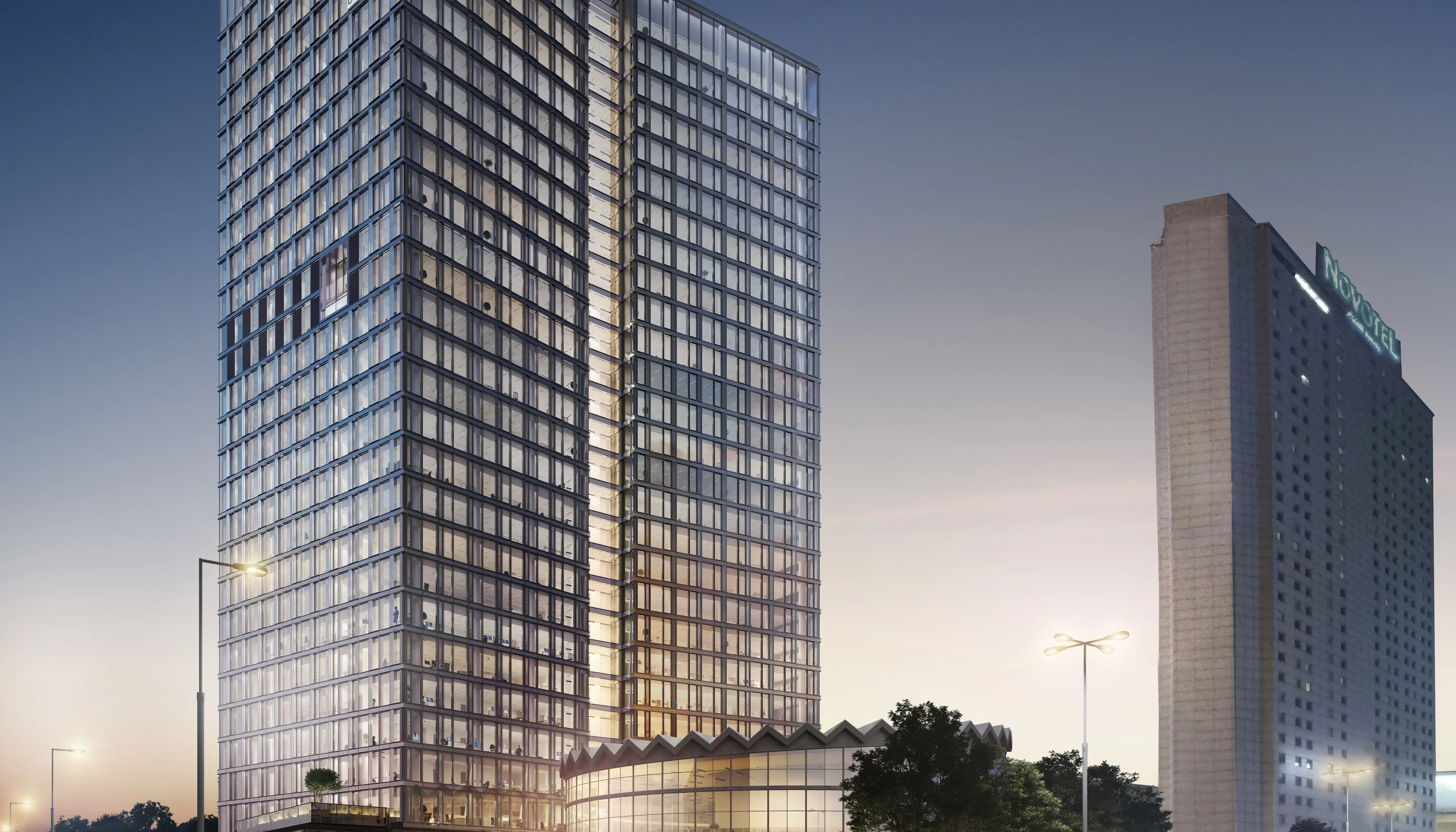 Widok Towers, Al. Jerozolimskie 44, Warszawa, Centrum