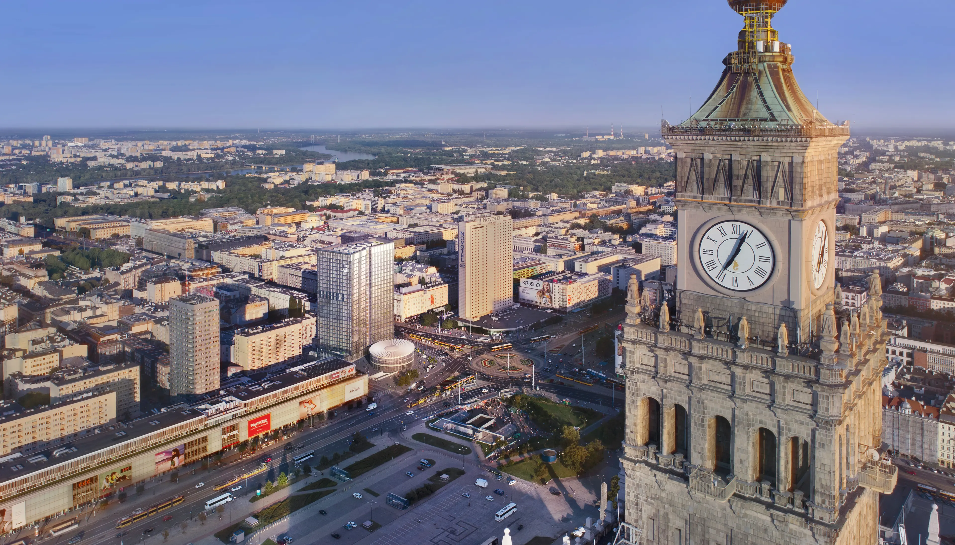 Widok Towers, Al. Jerozolimskie 44, Warsaw, Centrum