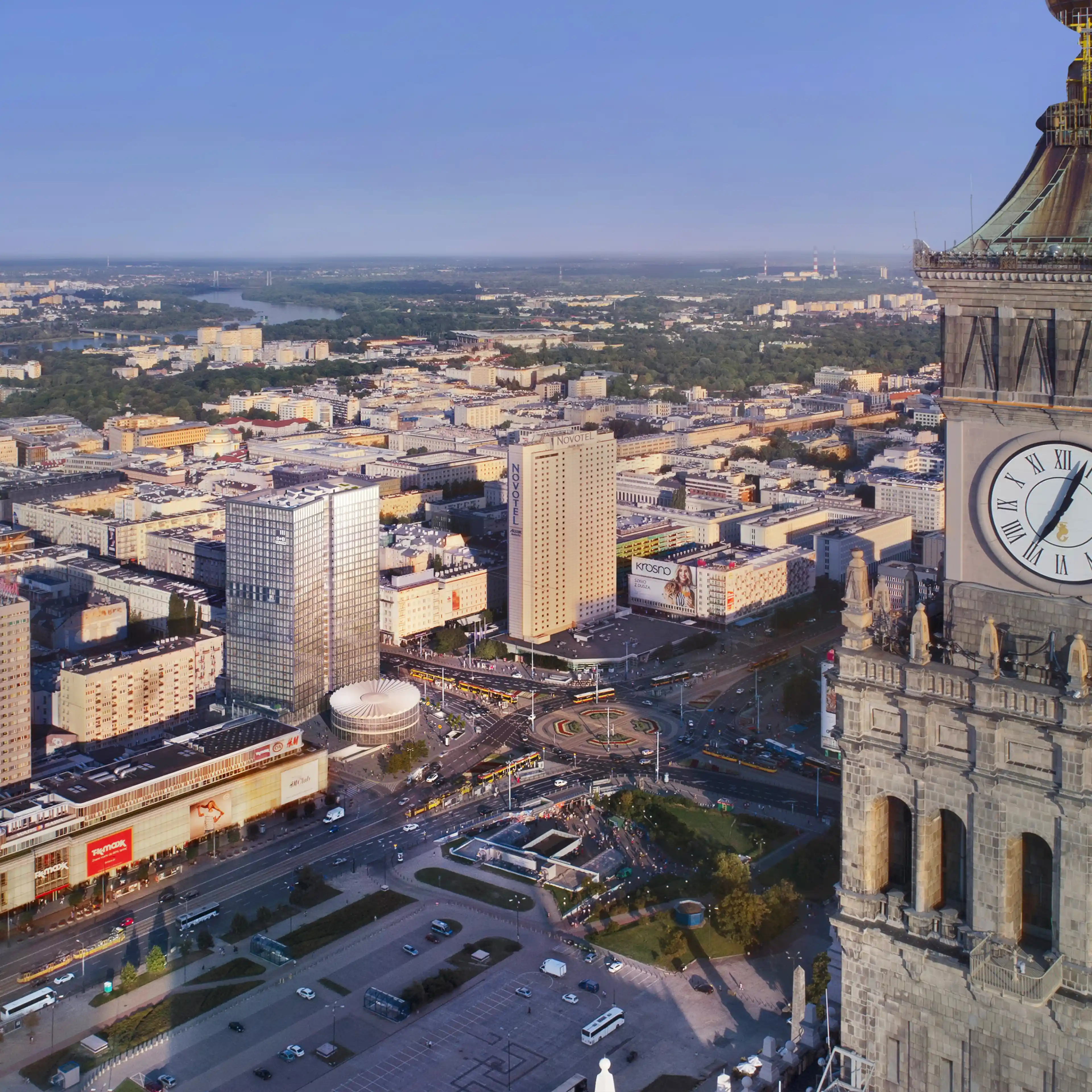 Widok Towers, Al. Jerozolimskie 44, Warsaw, Centrum