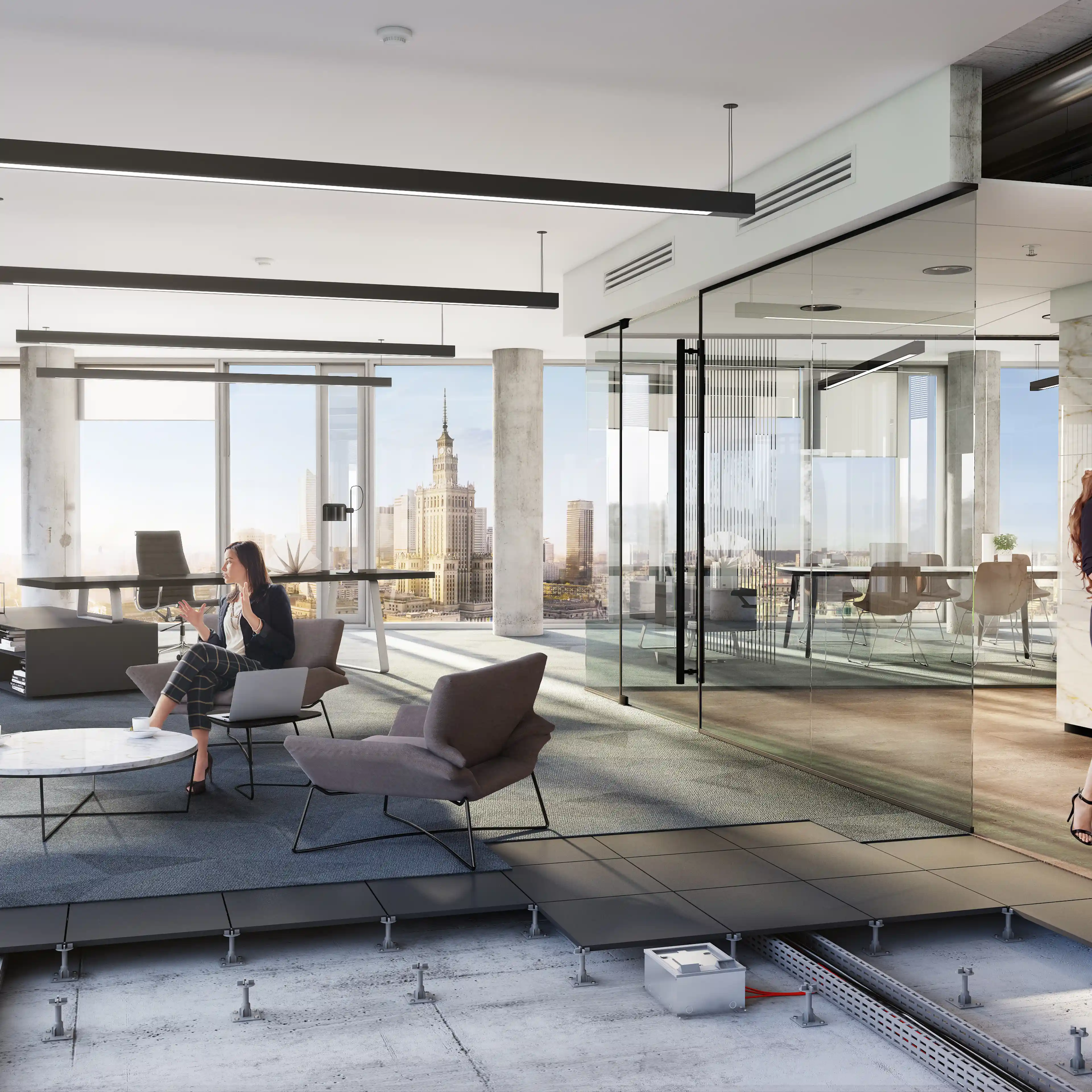 Widok Towers, Al. Jerozolimskie 44, Warsaw, Centrum