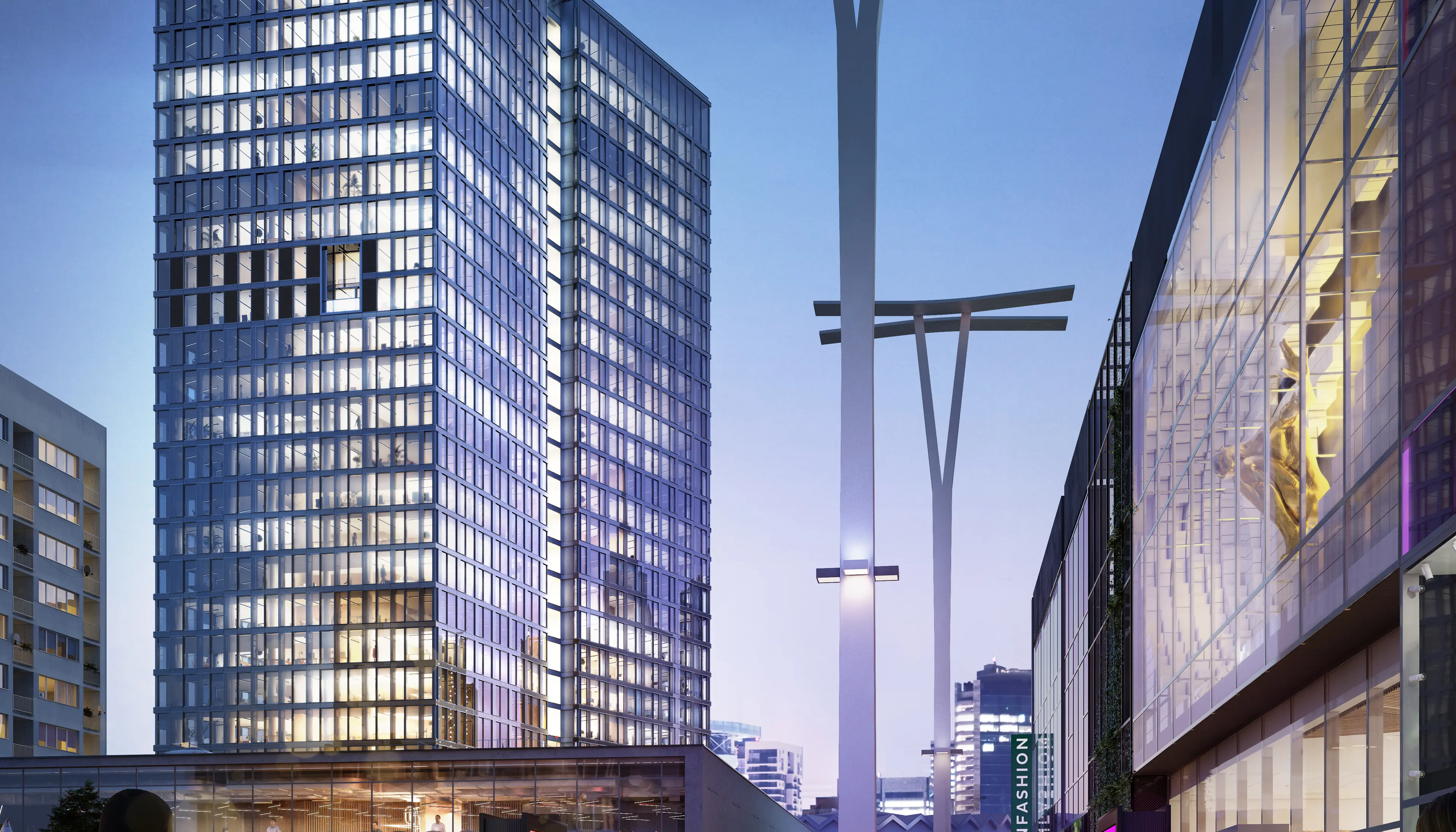 Widok Towers, Al. Jerozolimskie 44, Warsaw, Centrum