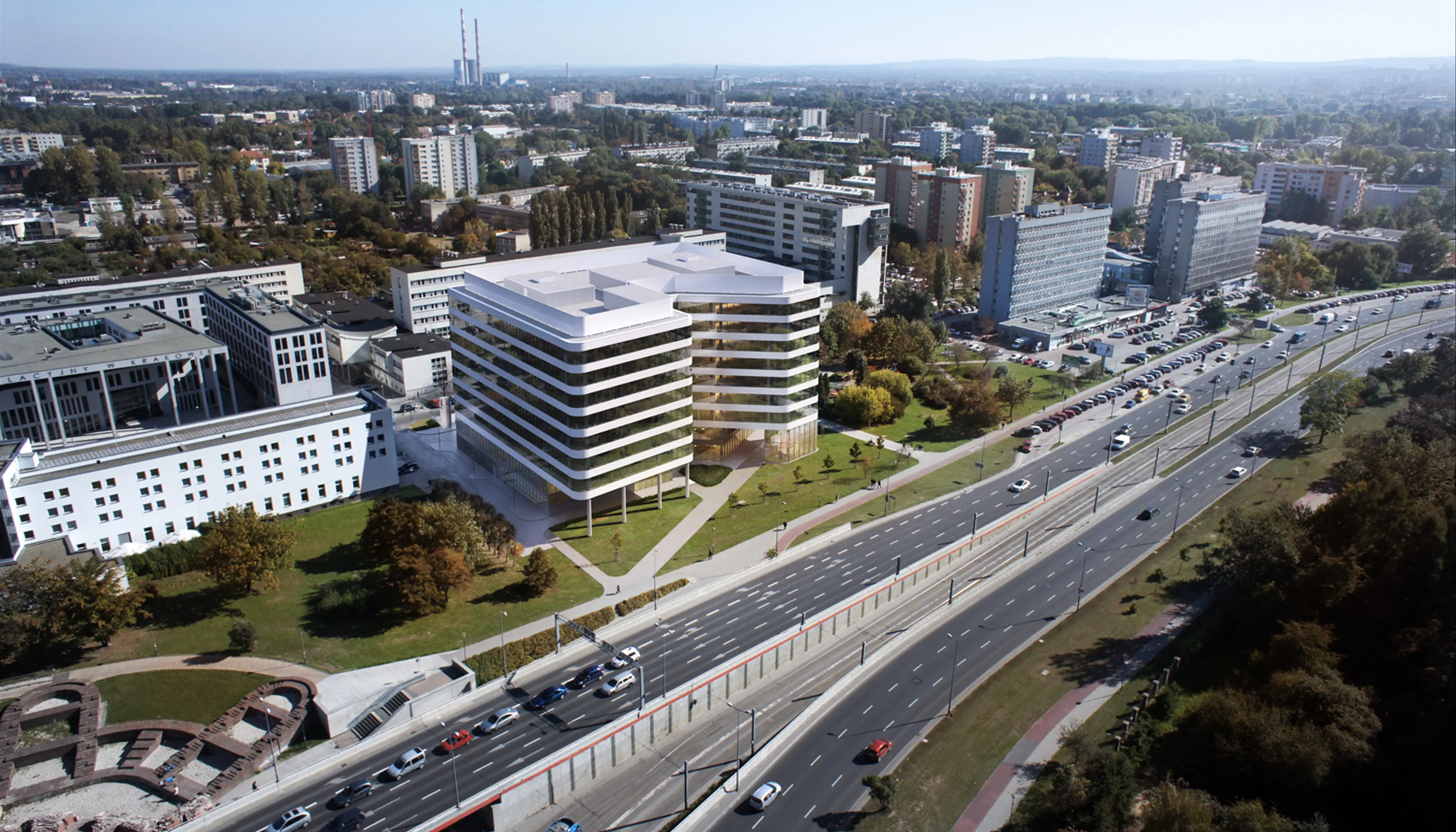 AXIS, Przy Rondzie 4, Kraków, Śródmieście