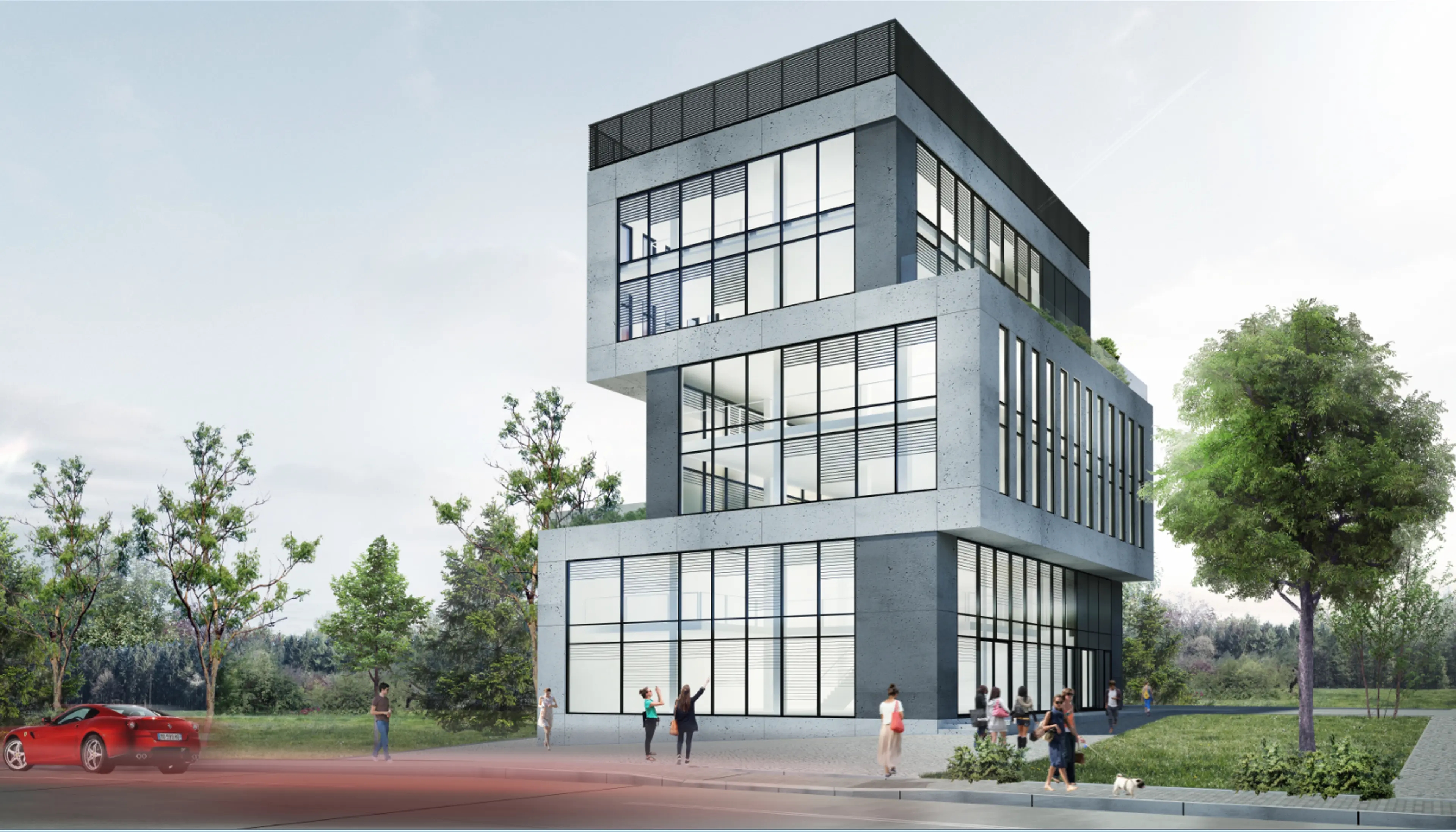3QUBES, Ściegiennego 56, Katowice, Dąb