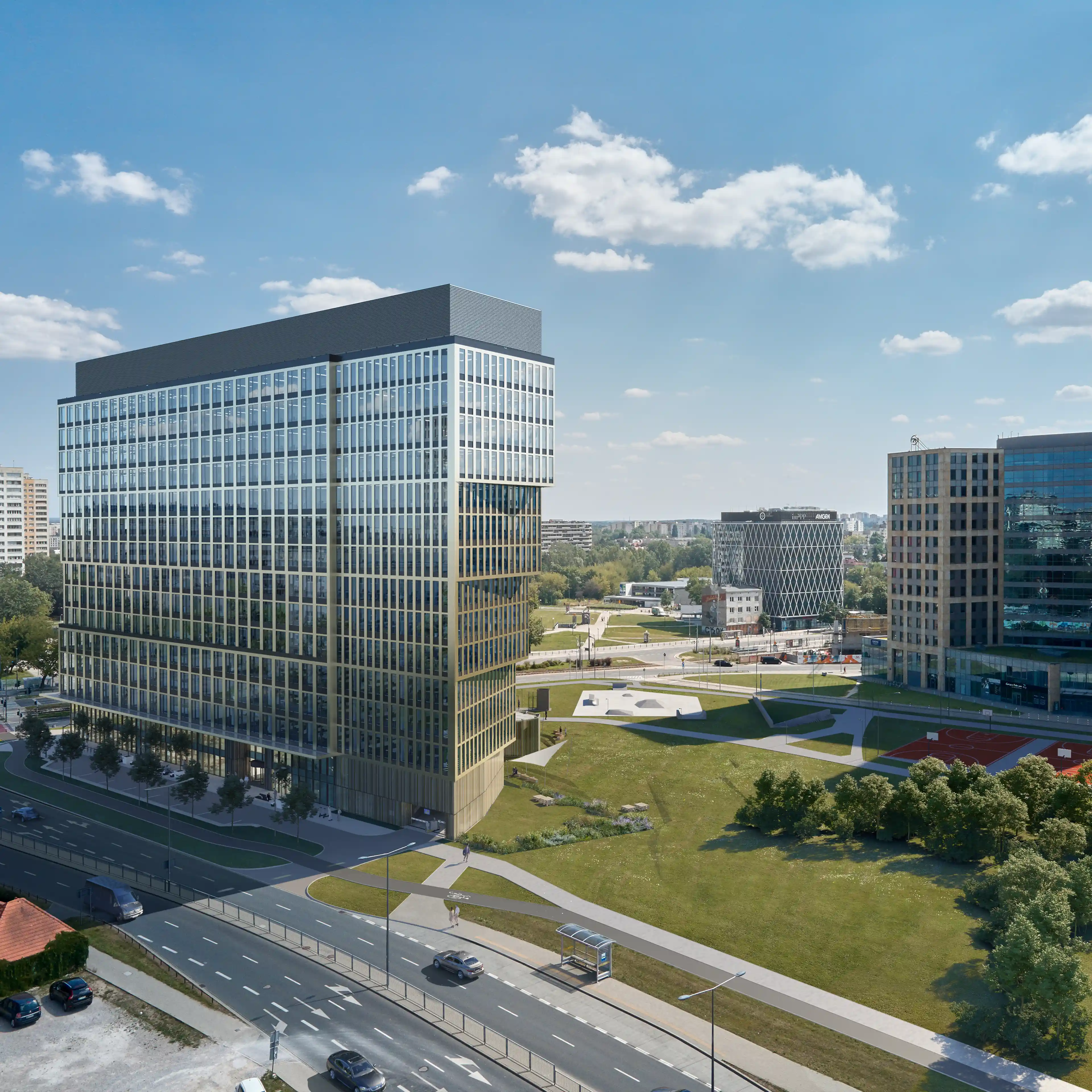 P180, Puławska 180, Warsaw, Mokotów