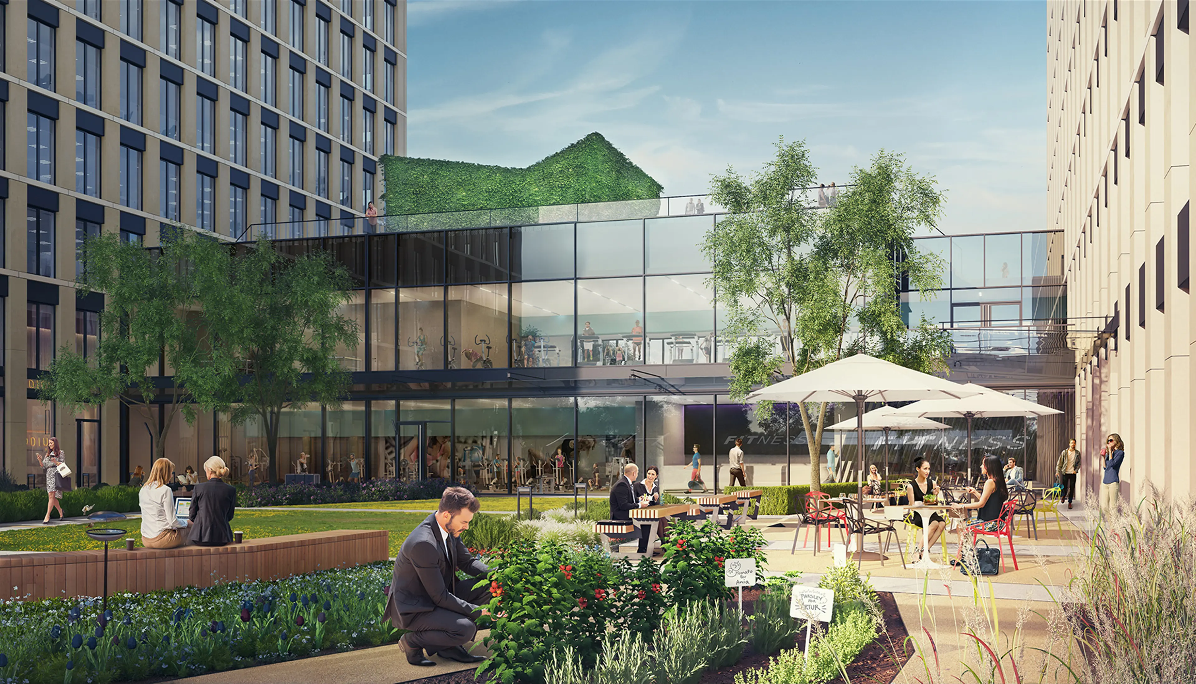 Podium Park C, Jana Pawła II 43, Kraków, Północny Wschód