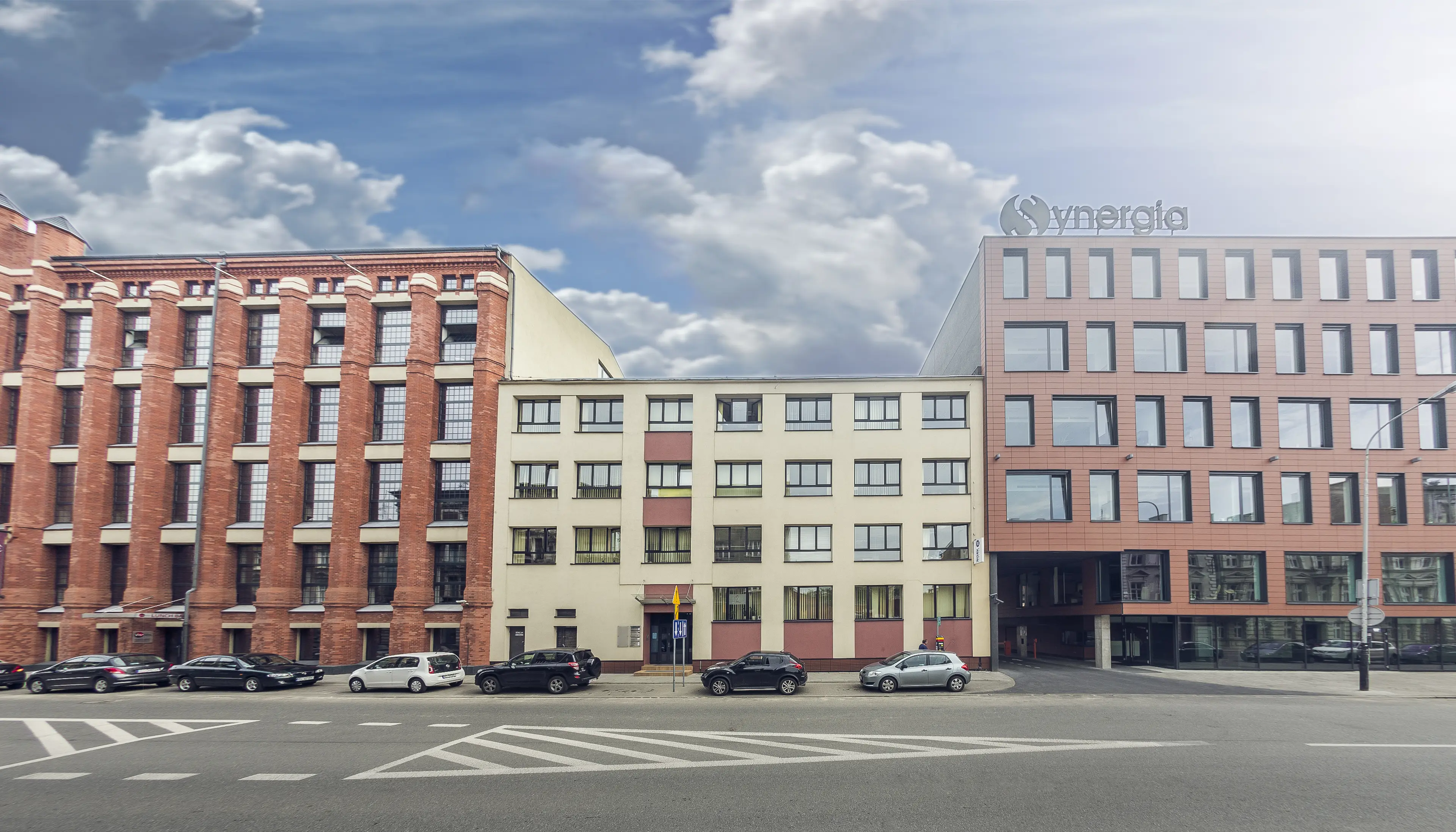 Centrum Biznesowe Synergia/ Synergia A/B, Kościuszki 103/105, Łódź, Śródmieście