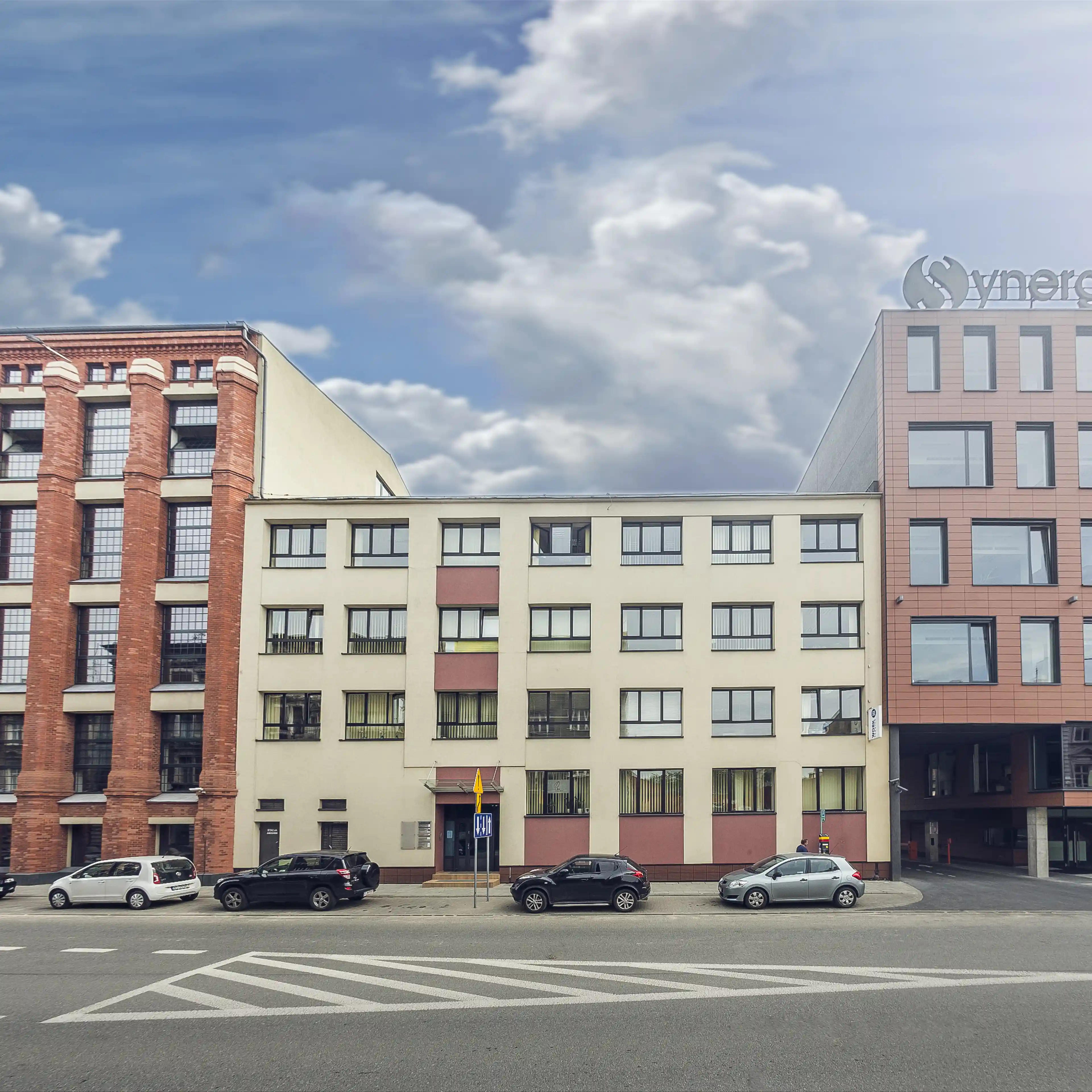 Centrum Biznesowe Synergia/ Synergia A/B, Kościuszki 103/105, Łódź, Śródmieście