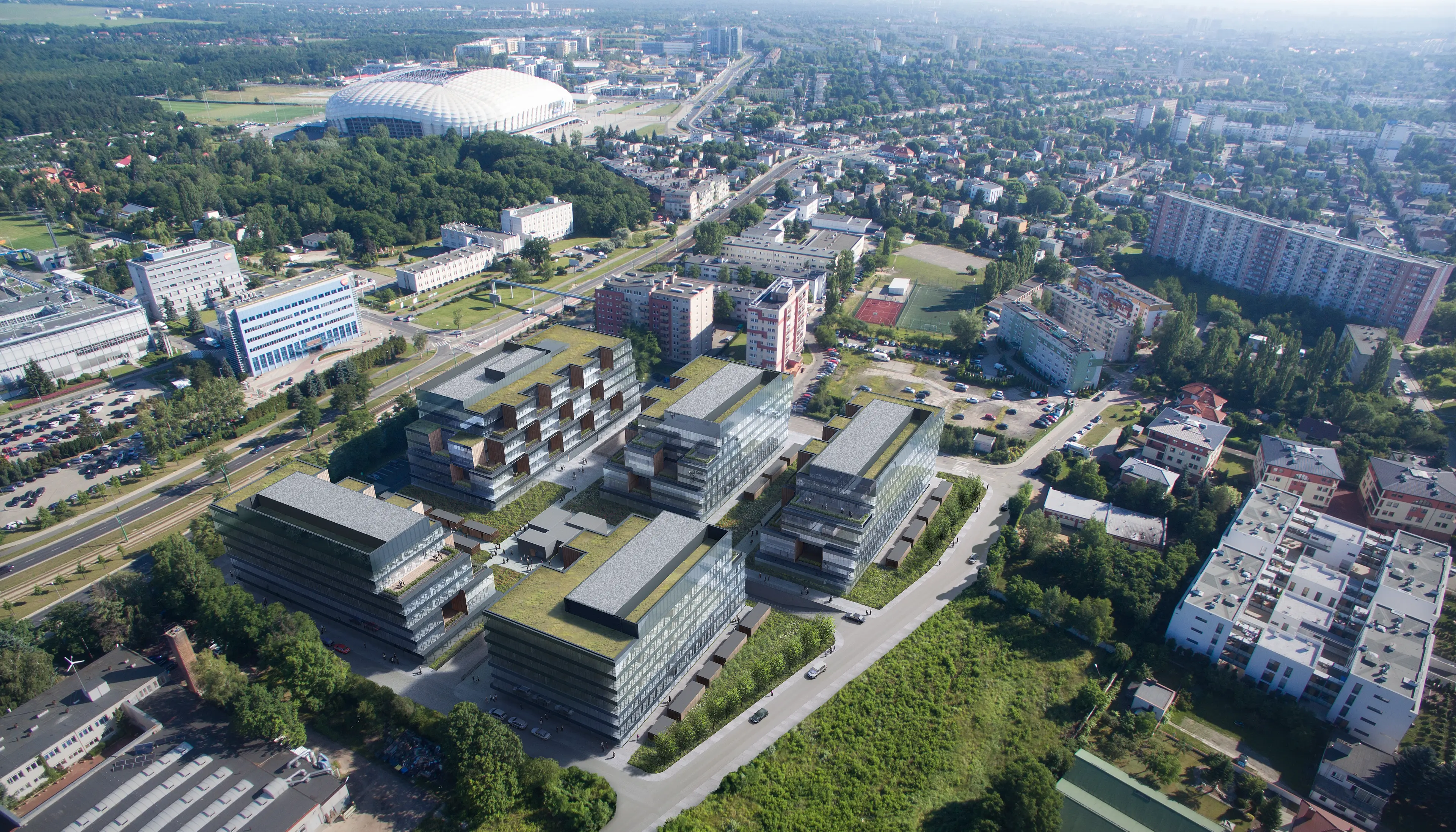 Pixel - Budynek 1, Grunwaldzka 182-196, Poznan, Grunwald