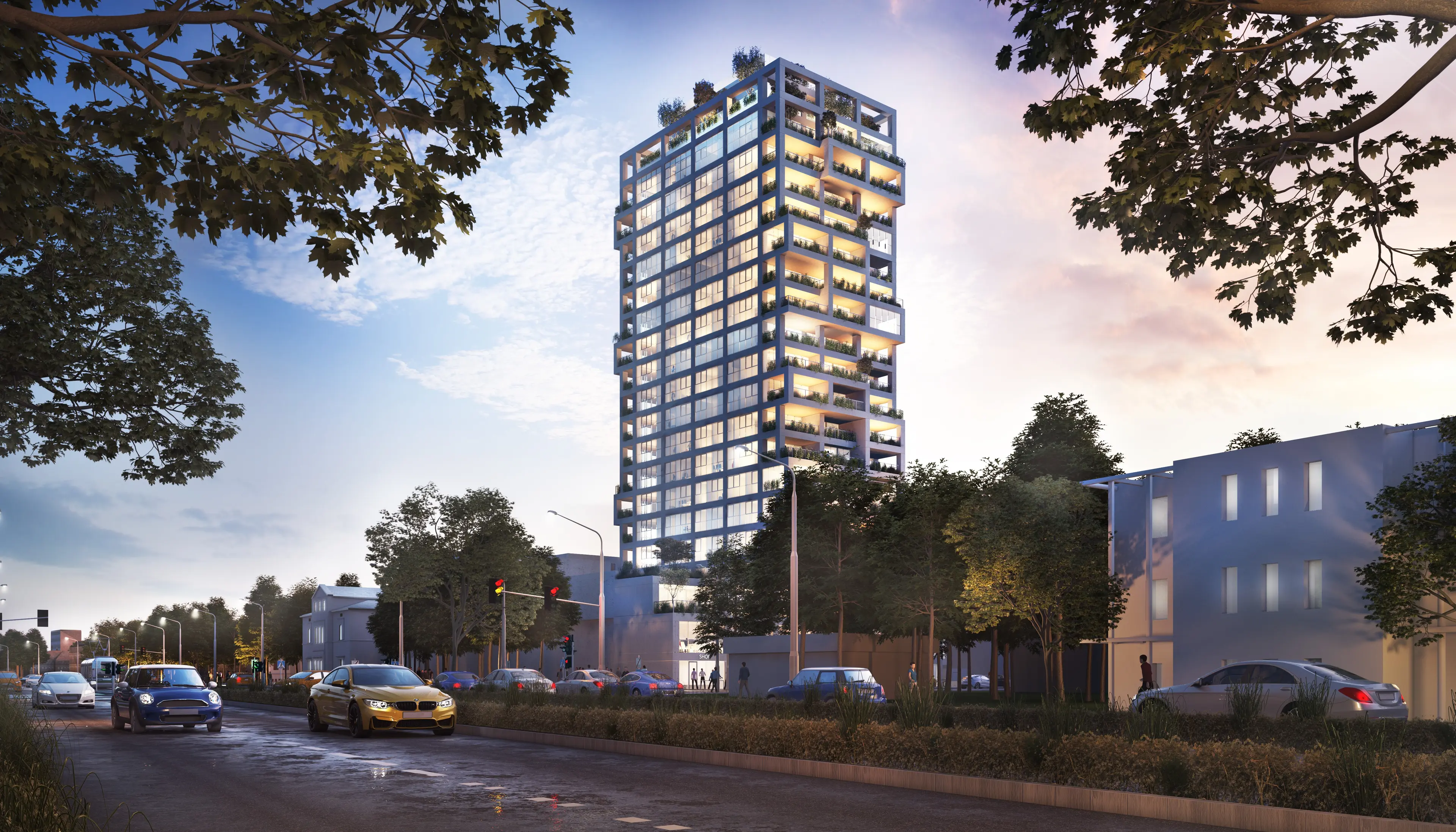 Sky Garden, Niedziałkowskiego 24, Szczecin, Śródmieście