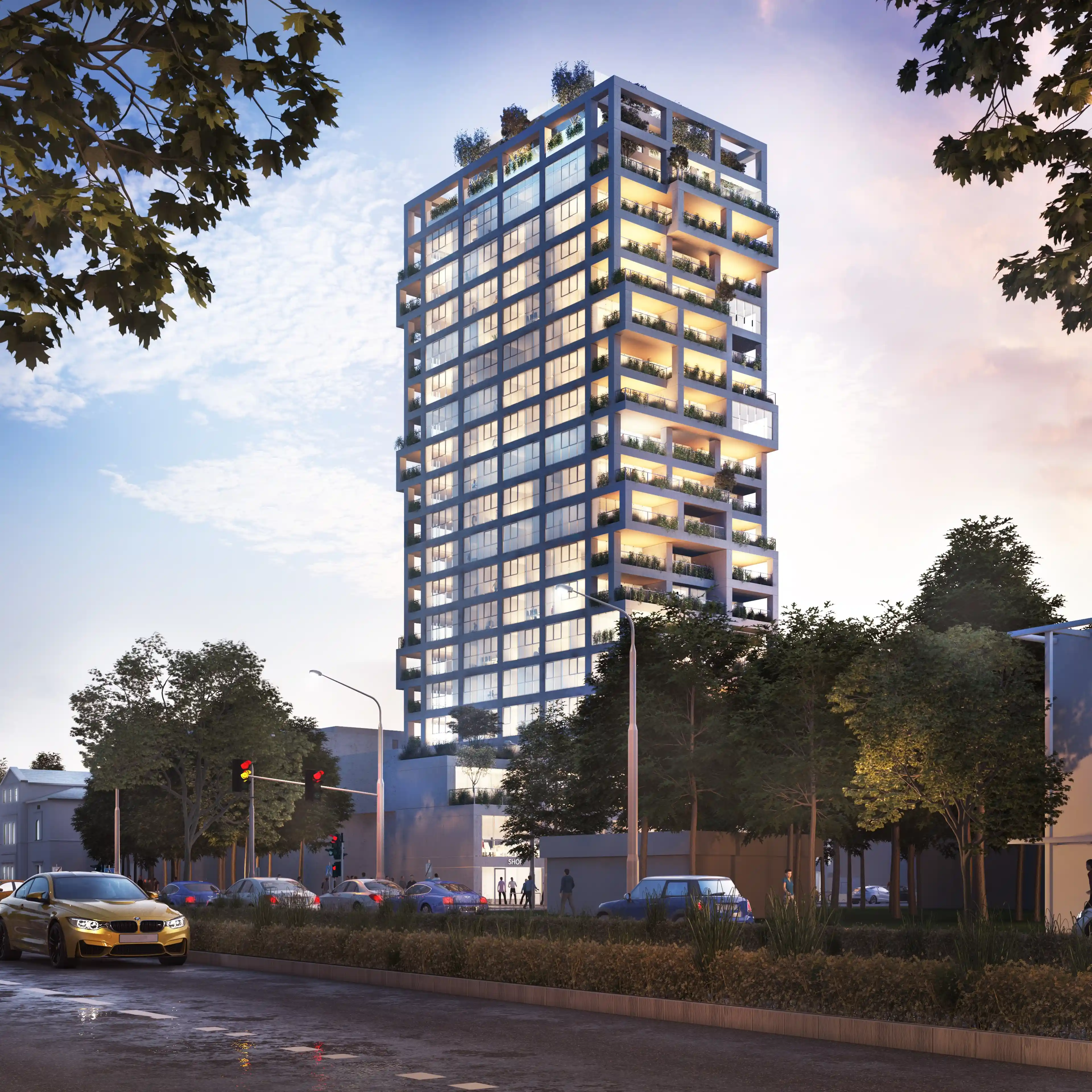 Sky Garden, Niedziałkowskiego 24, Szczecin, Śródmieście