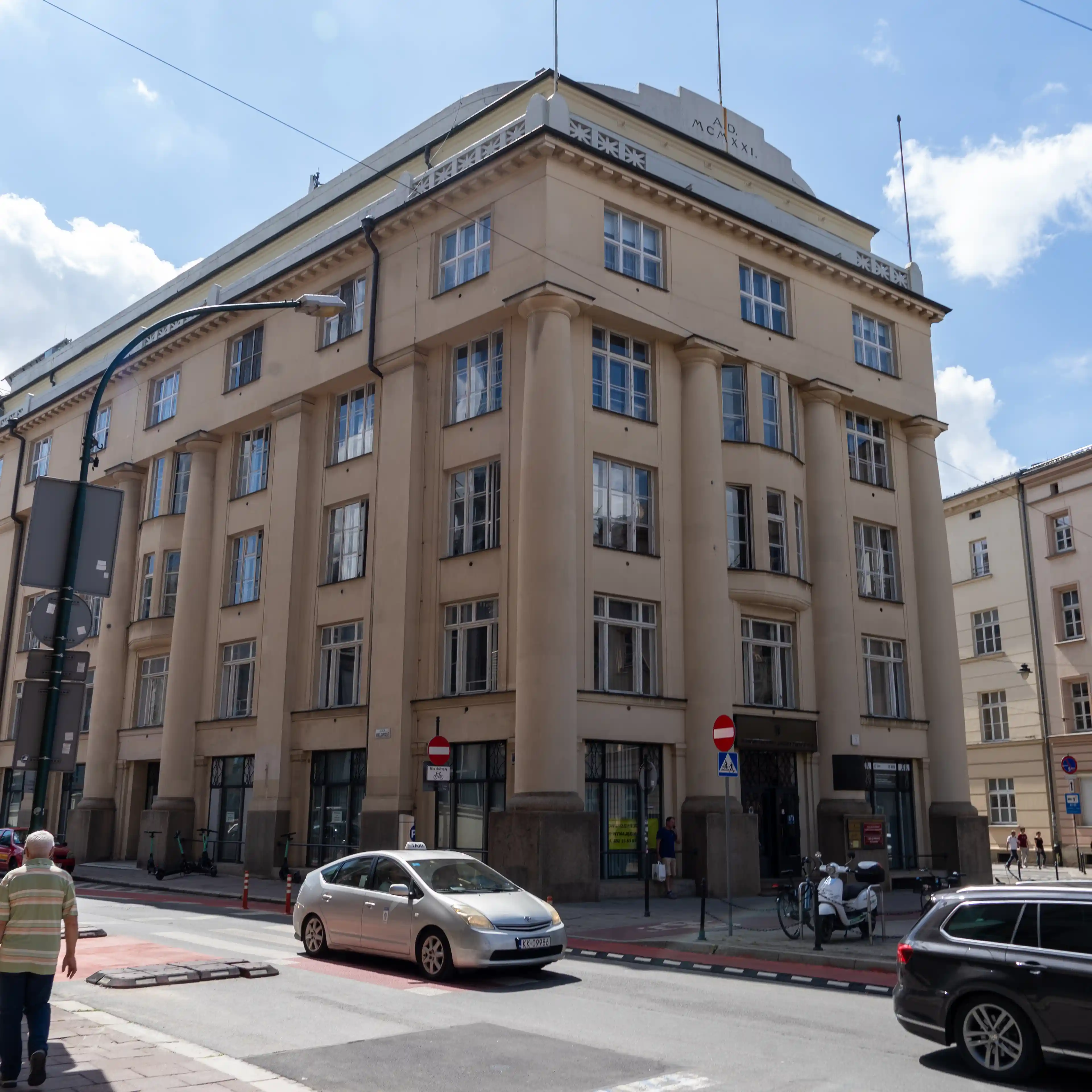 Pałac Prasy / Krążownik Wielopole, Wielopole 1, Kraków, Śródmieście