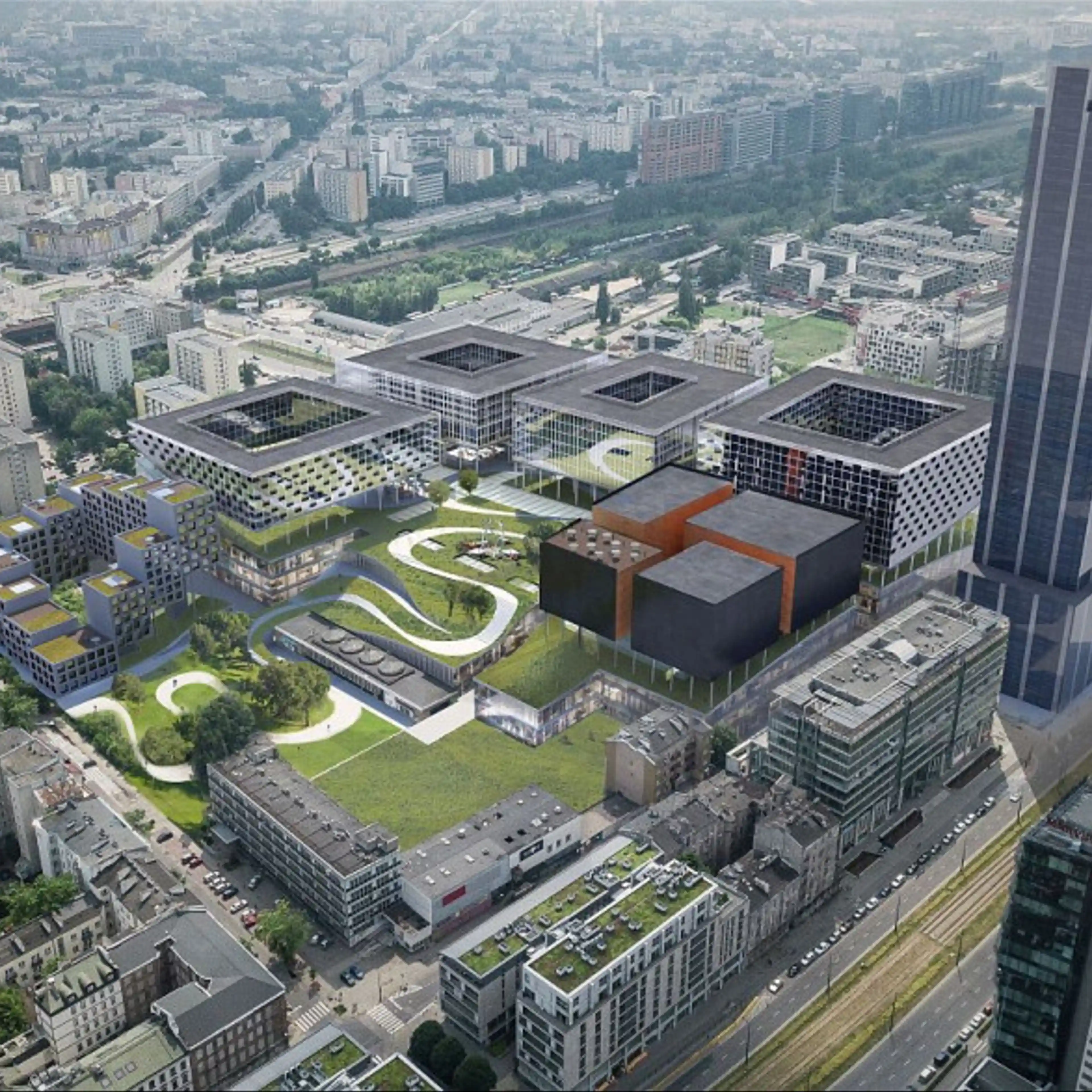 Towarowa 22 - Budynek E, Towarowa 22, Warsaw, Wola