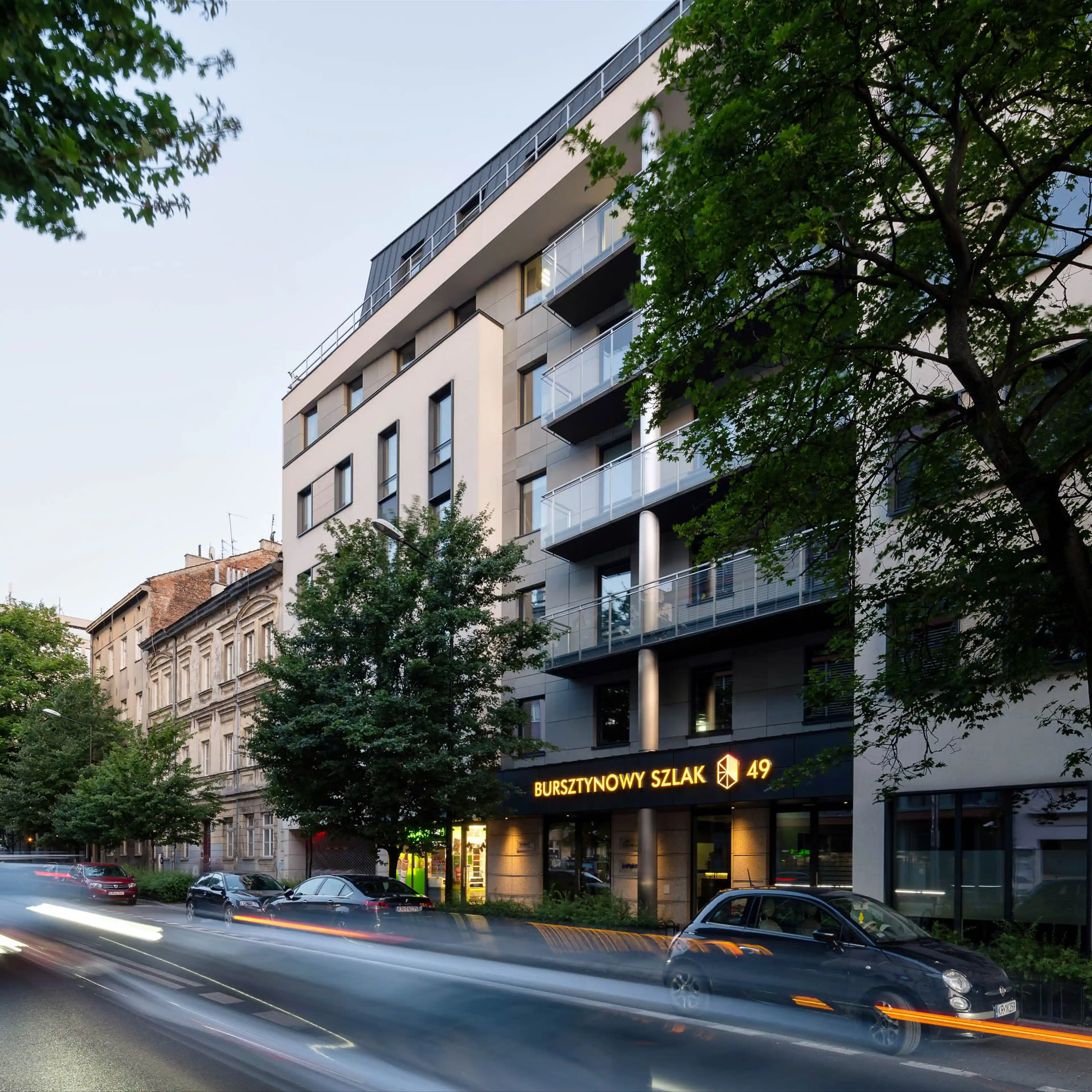 Bursztynowy Szlak, Szlak 49, Krakow, Śródmieście