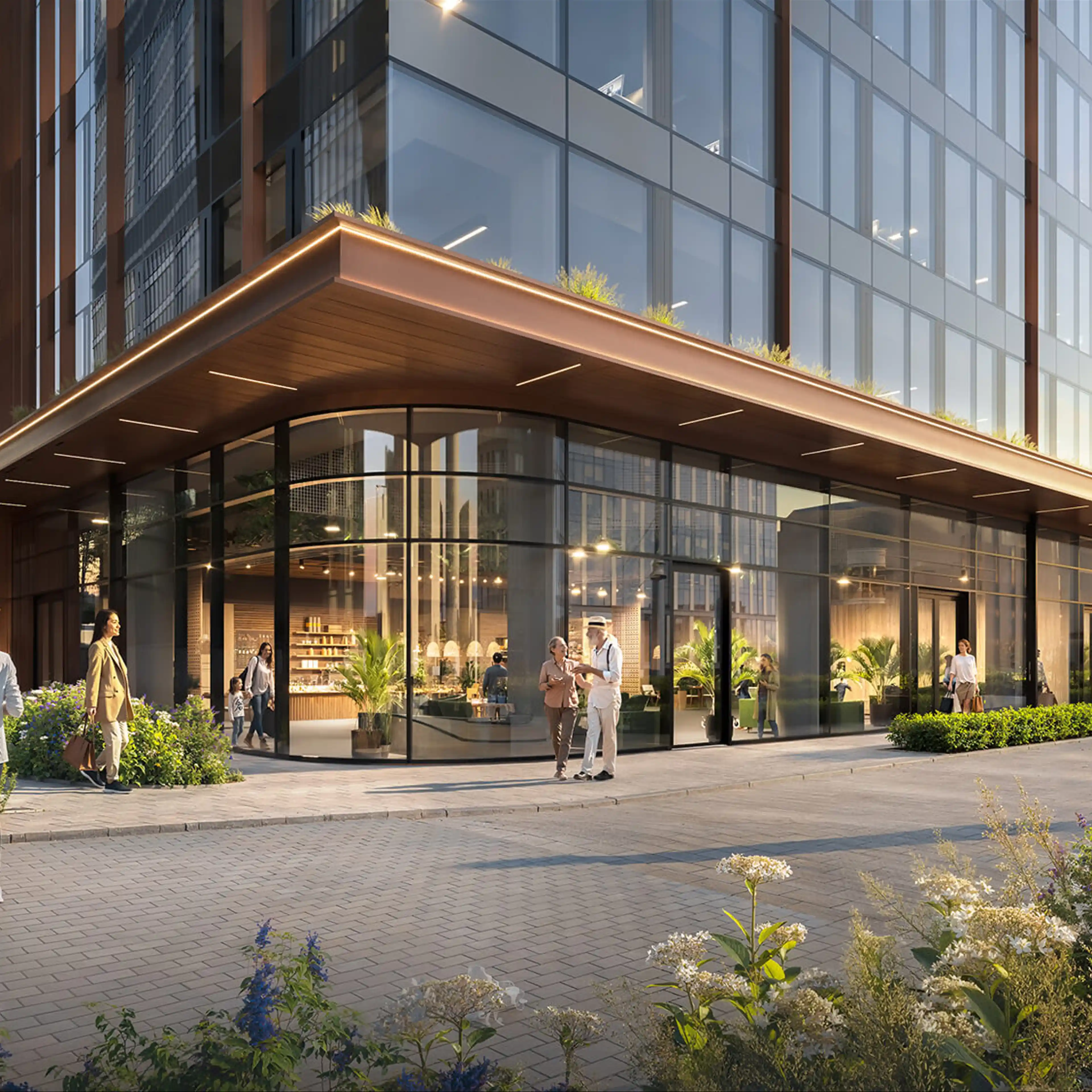 LightON, Prosta 69, Warszawa, Wola