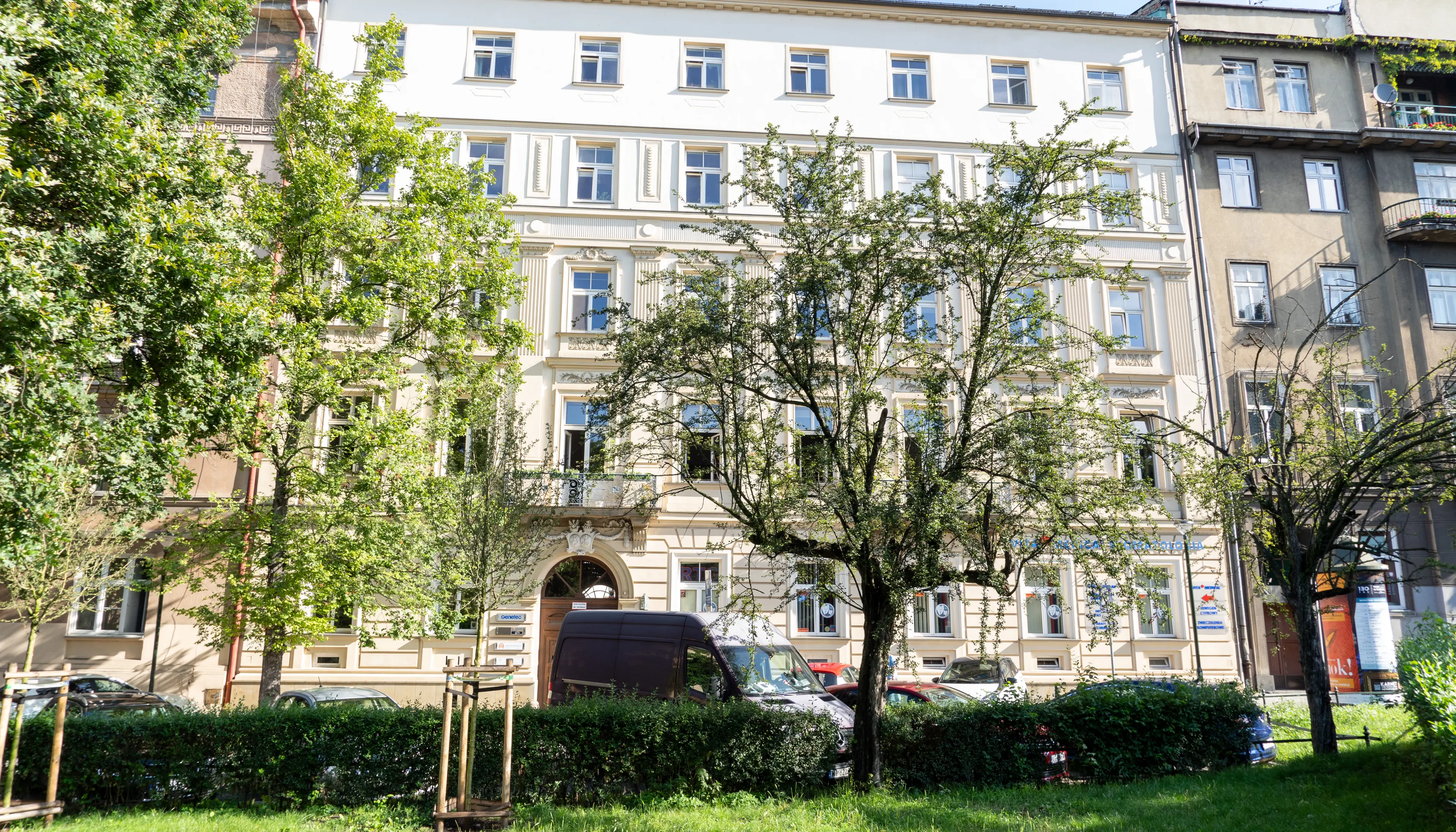 DOMY NA PIASKU / Herbewo Basztowa 3, Basztowa 3, Kraków, Śródmieście