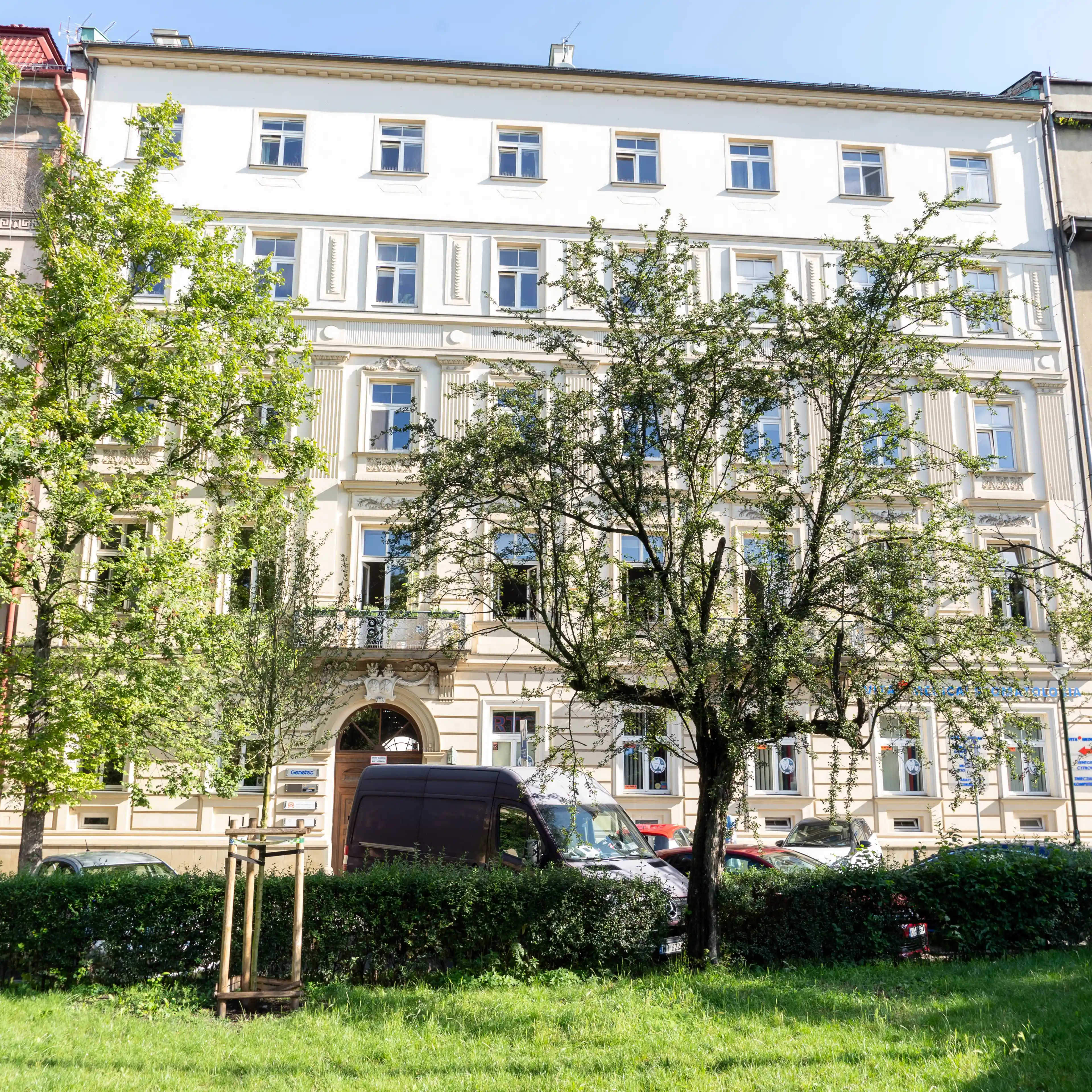 DOMY NA PIASKU / Herbewo Basztowa 3, Basztowa 3, Kraków, Śródmieście