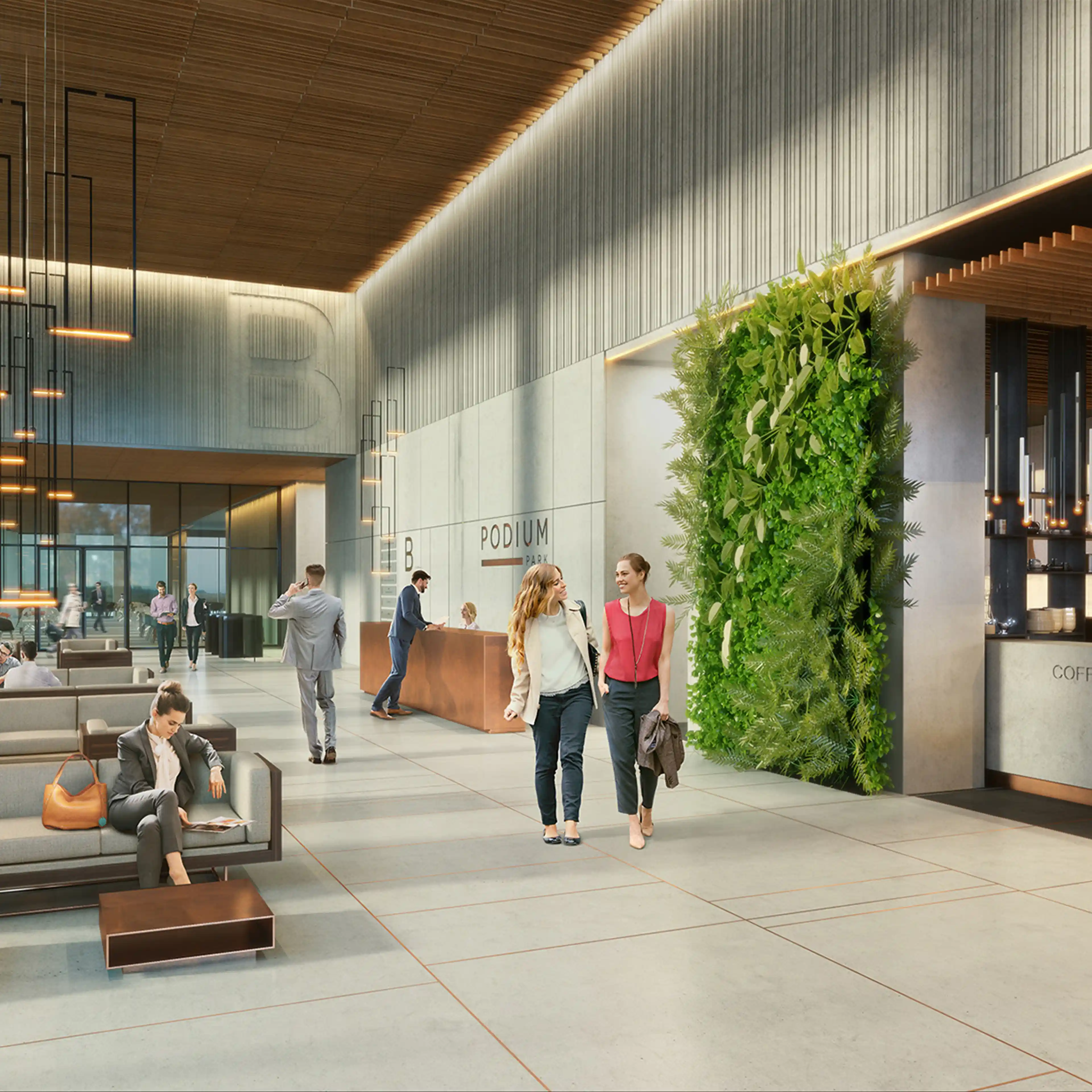 Podium Park B, Jana Pawła II 43, Krakow, Północny Wschód