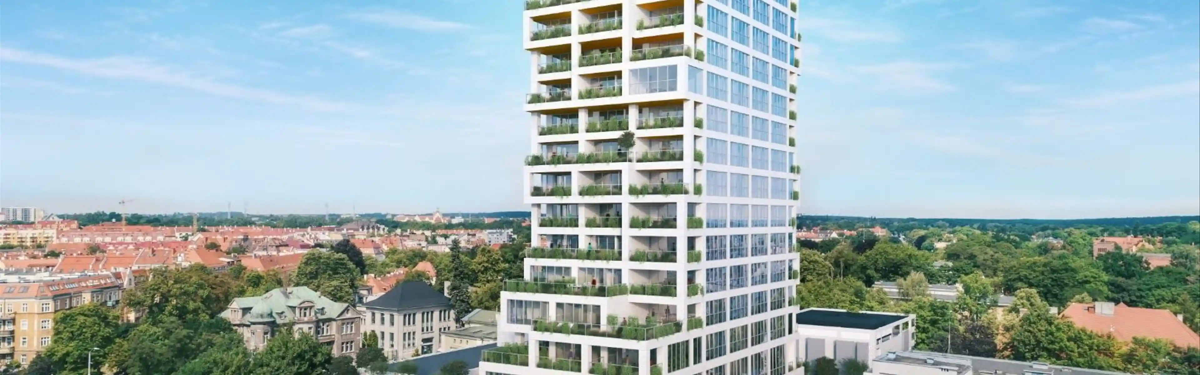 Sky Garden - a new development in Szczecin