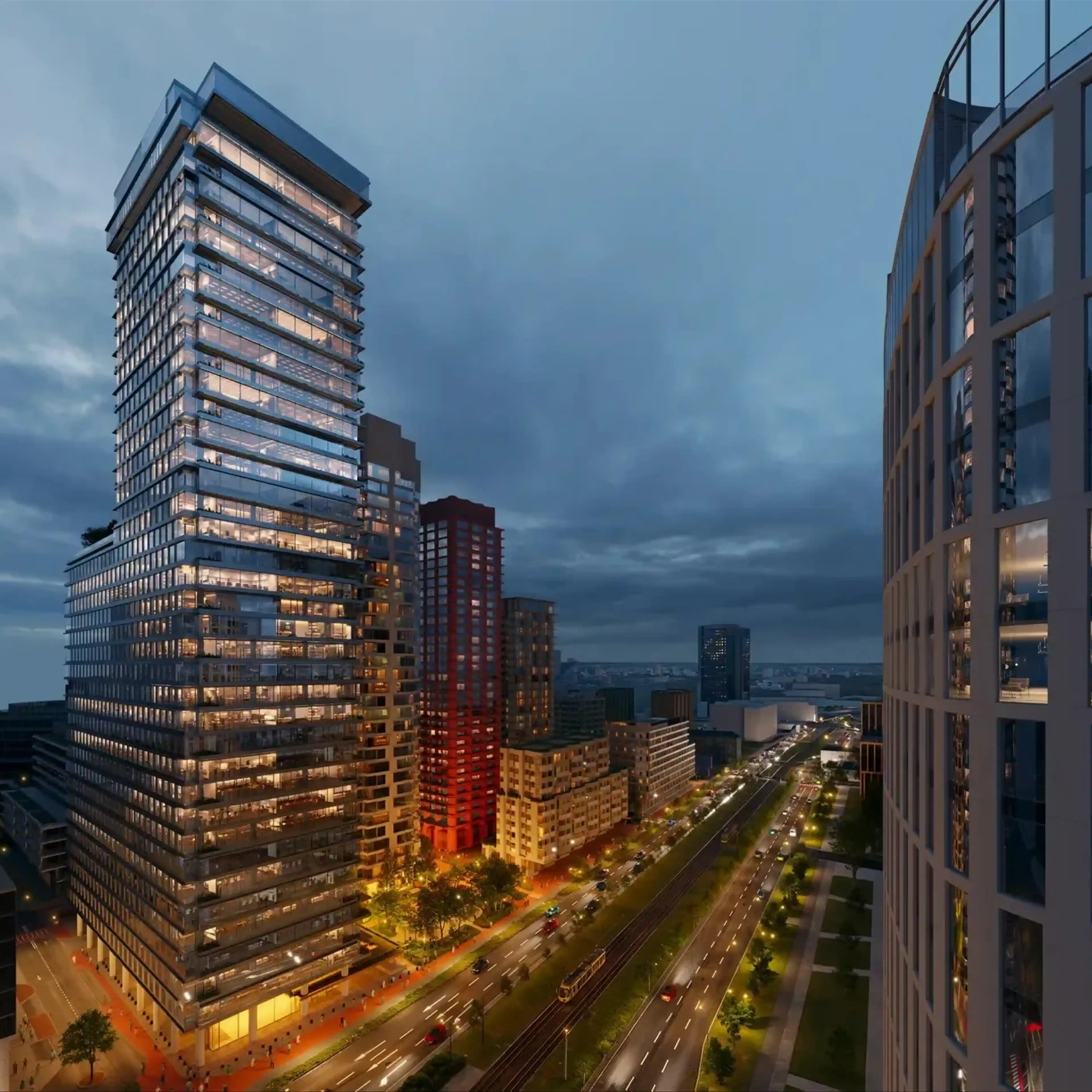 Towarowa 22 - AFI Tower, Towarowa 22, Warsaw, Wola