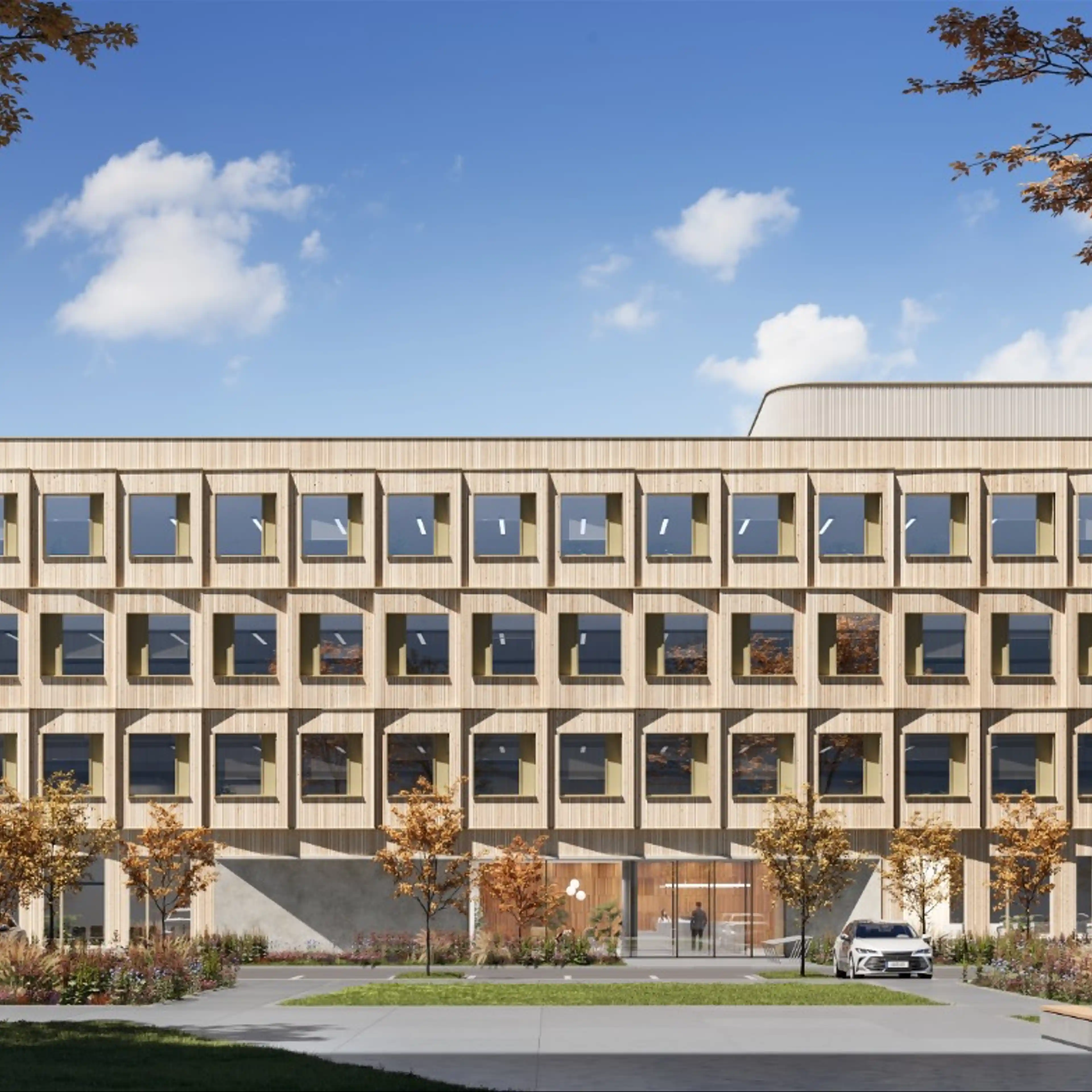 Poleczki Business Park - Timber Park, Tyrolska, Warszawa, Ursynów