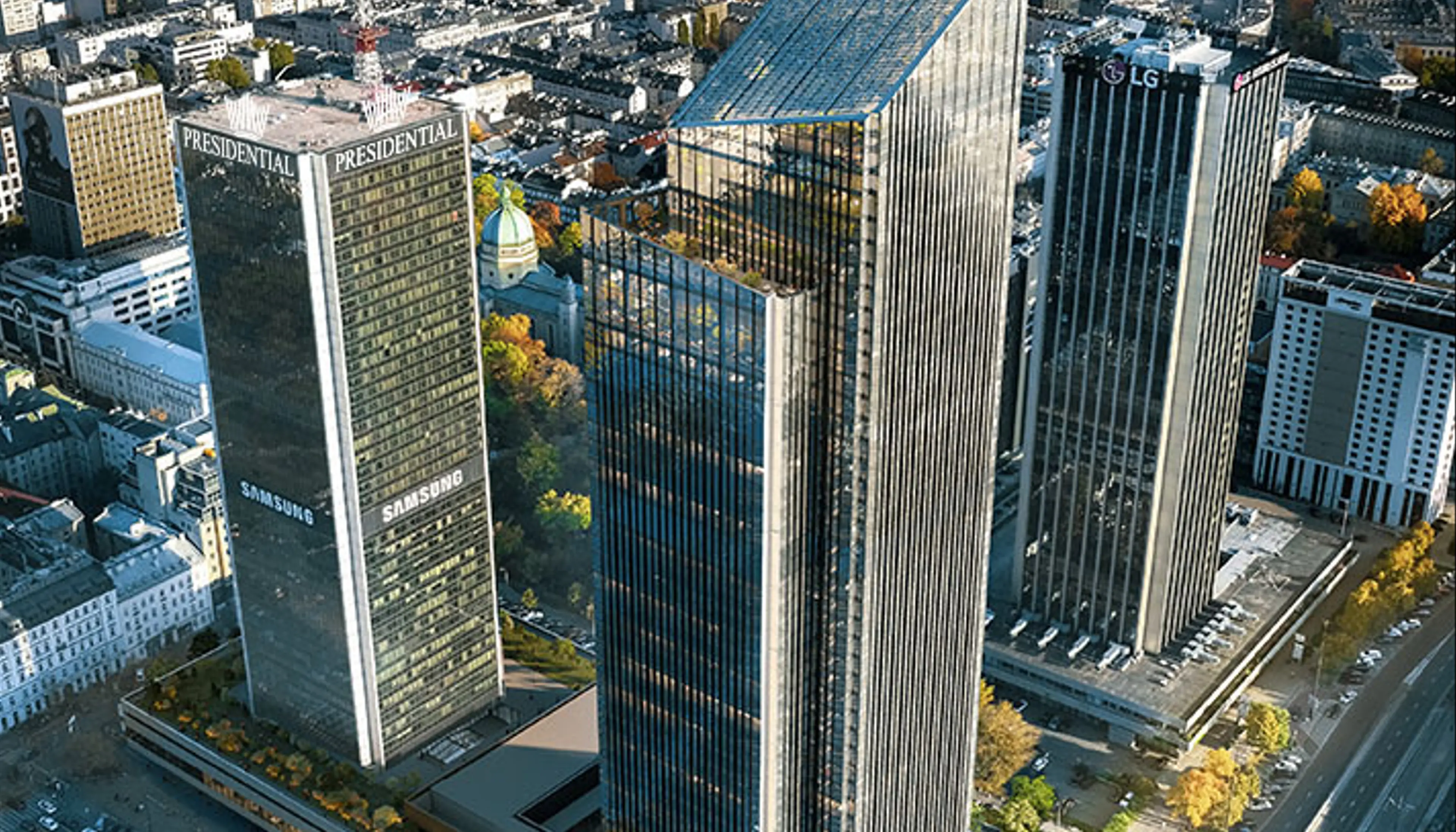 Lilium Tower, Al. Jerozolimskie, Warszawa, Centrum