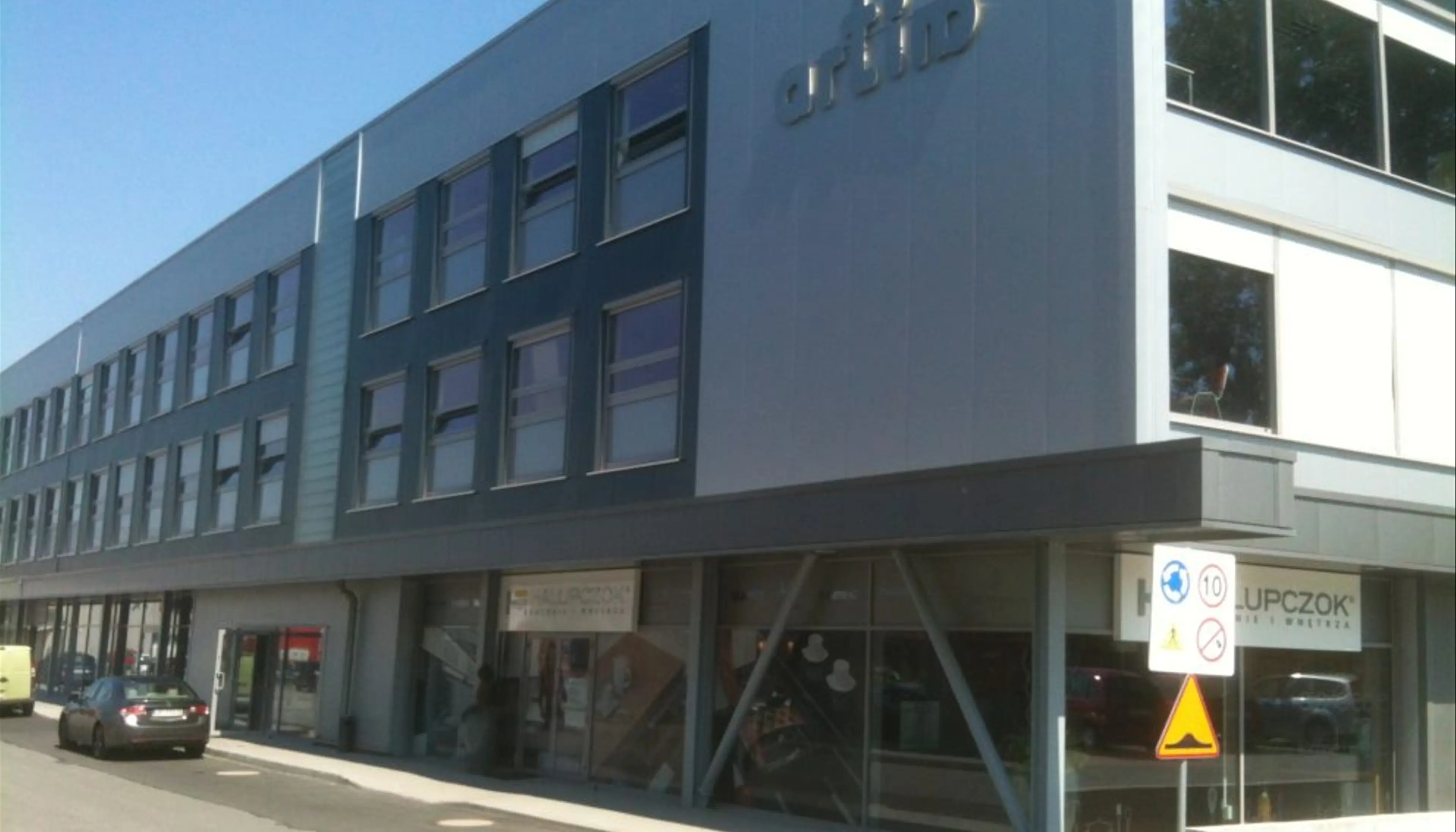 Biurowiec Artim, Oleska 121, Opole, Malinka