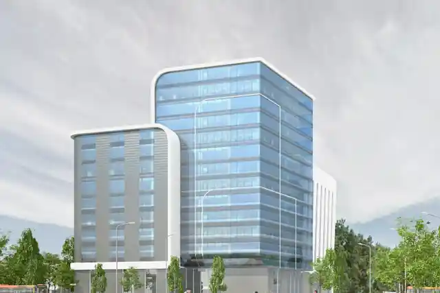 Biurowiec PKP, Aleje Jerozolimskie 140, Warszawa, Ochota i Włochy